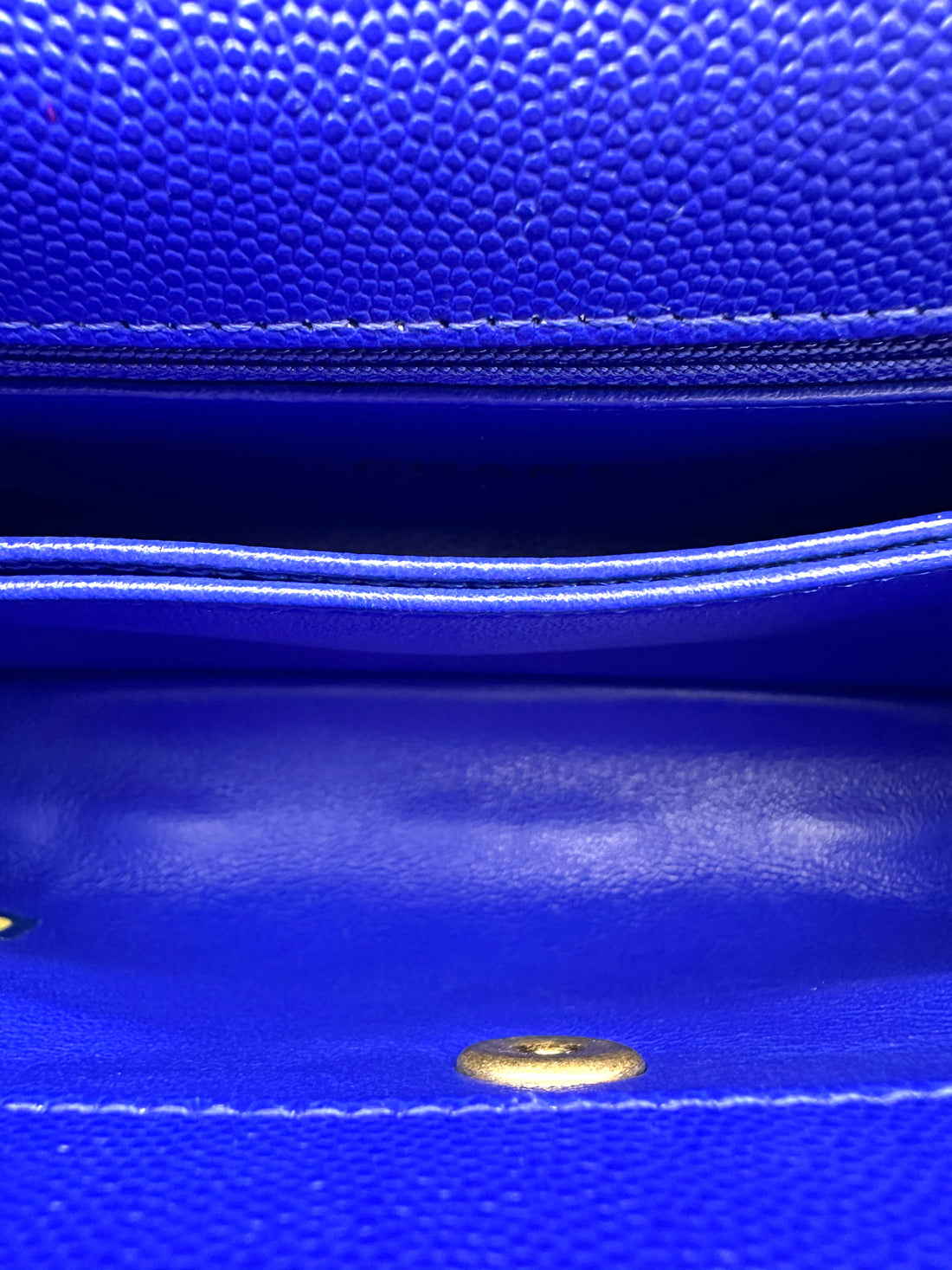 Chanel CoCo Handle Blue Quilted Leather Small Size Shoulder Bag(25***26) CC2515