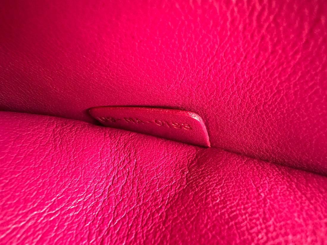 Christian Dior Diorissimo Black Leather Handle Bag DR907
