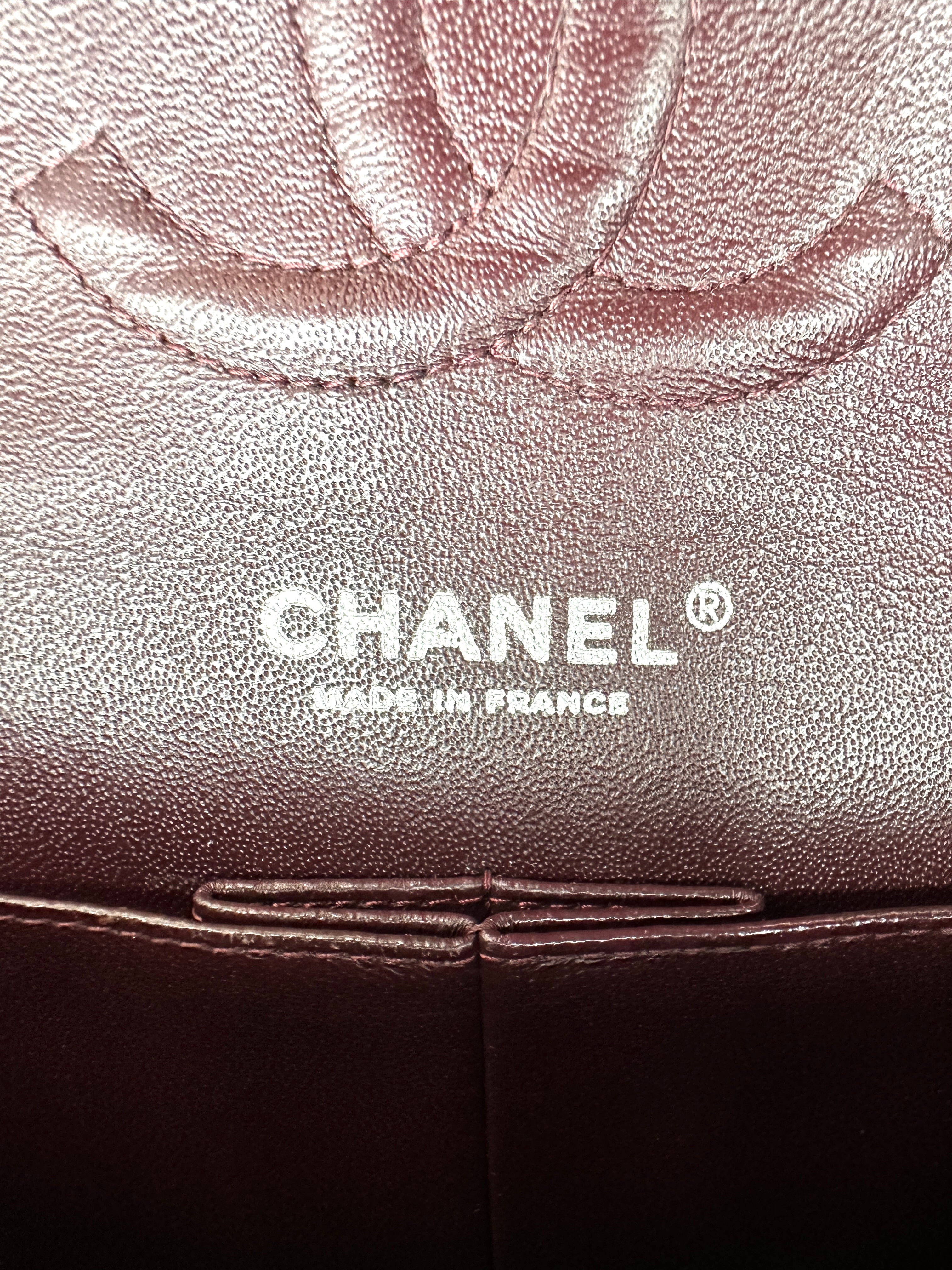 Chanel Classic Flap Black Quilted Lambskin Medium Size Shoulder Bag With Silver Buckle(19***50) CC2511