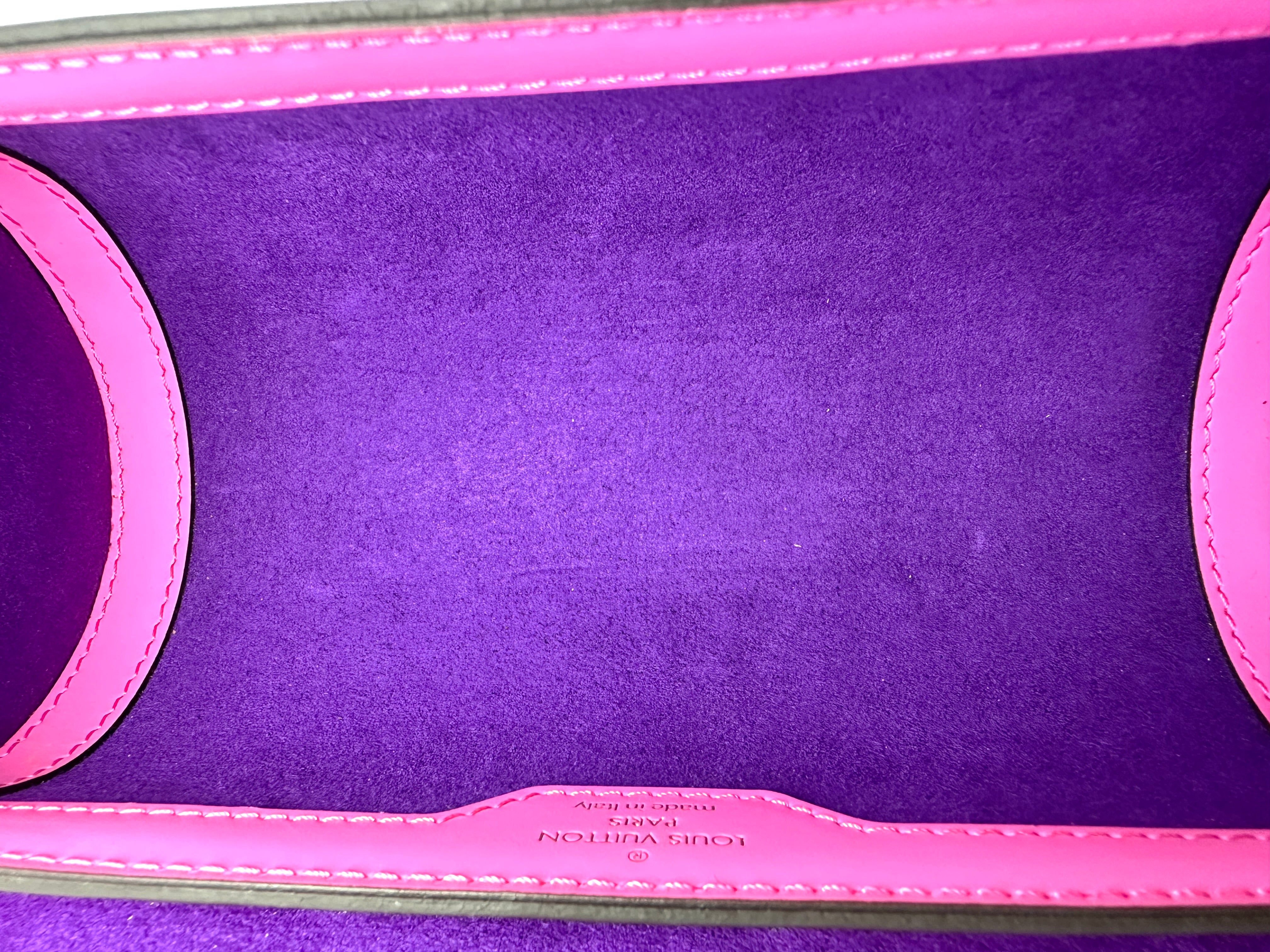 Louis Vuitton Papillon Pink Epi Leather Shoulder Bag LV3293