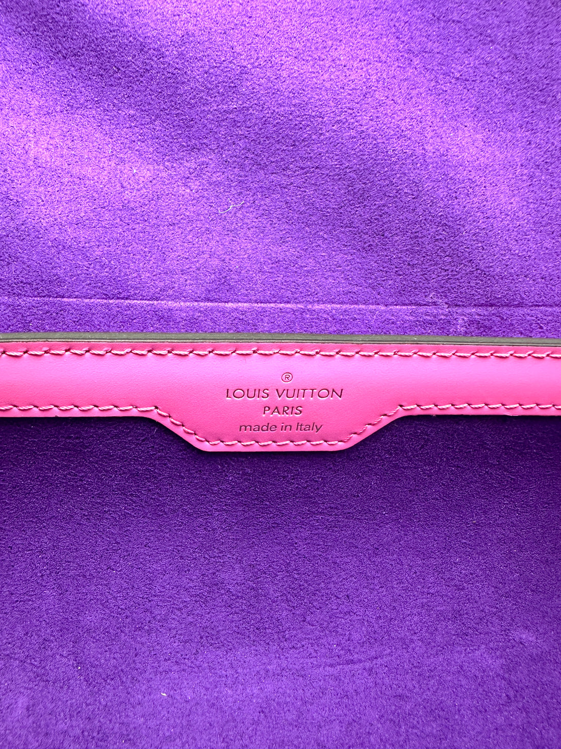 Louis Vuitton Papillon Pink Epi Leather Shoulder Bag LV3293