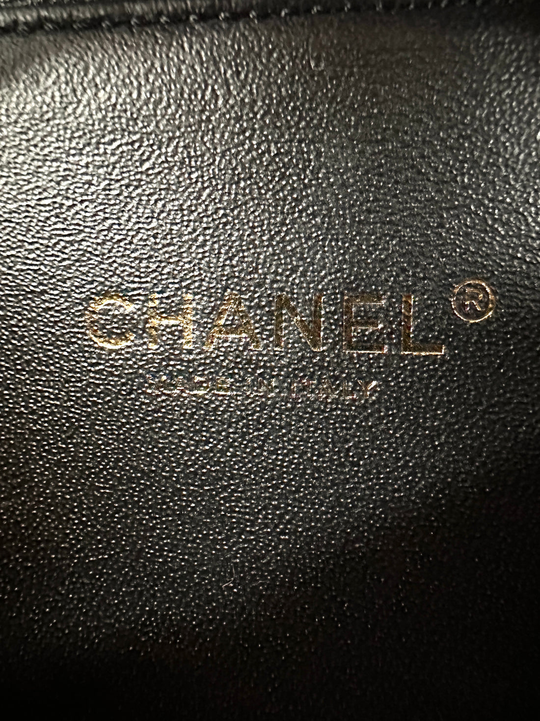 Chanel CC Filigree Black Quilted Leather Vanity Case(25***06) CC2514