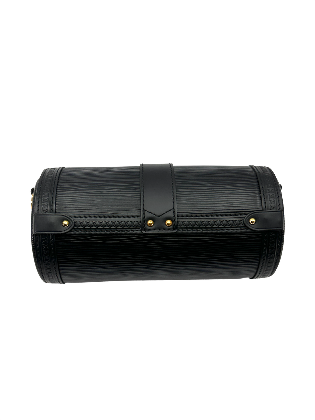 Louis Vuitton Papillon Black Epi Leather Shoulder Bag LV3294