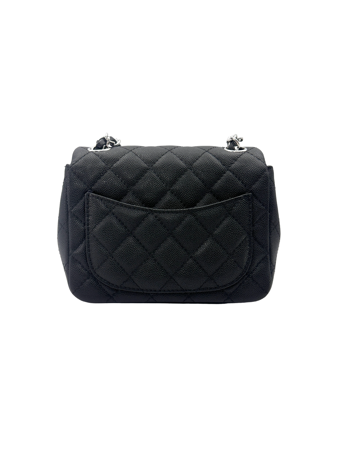 Chanel Classic Flap Black Quilted Leather Mini Shoulder Bag(30***64) CC2522