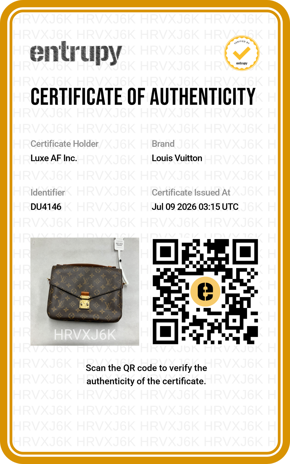 Louis Vuitton Monogram Canvas Pochette Metis LV3367
