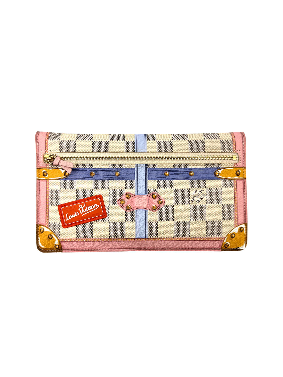 Louis Vuitton Trompe L'oeil Summer Trunks Weekend Pochette Clutch LV3301