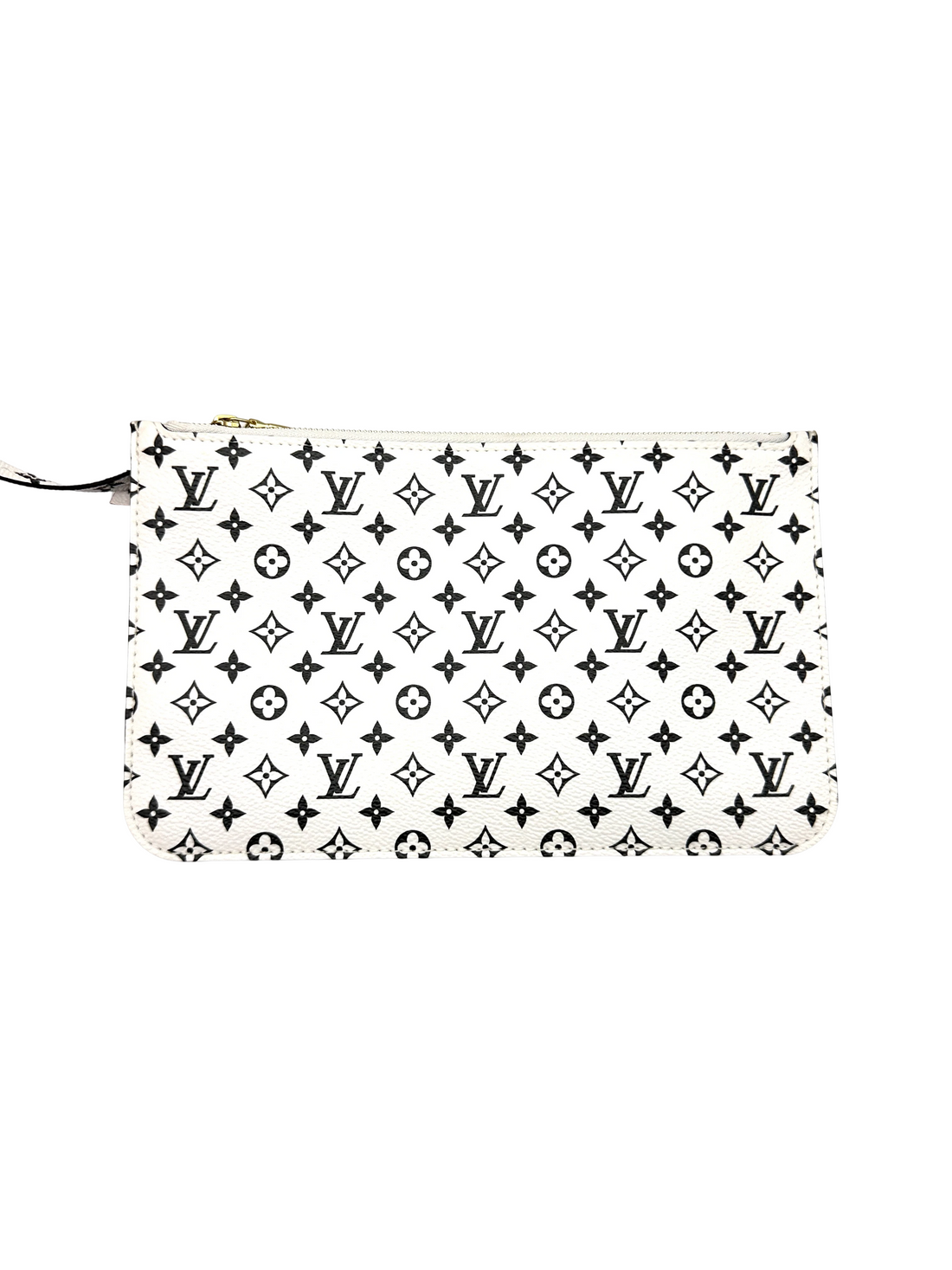Louis Vuitton Neverfull MM Red/White Giant Monogram Canvas Handle Bag LV3305
