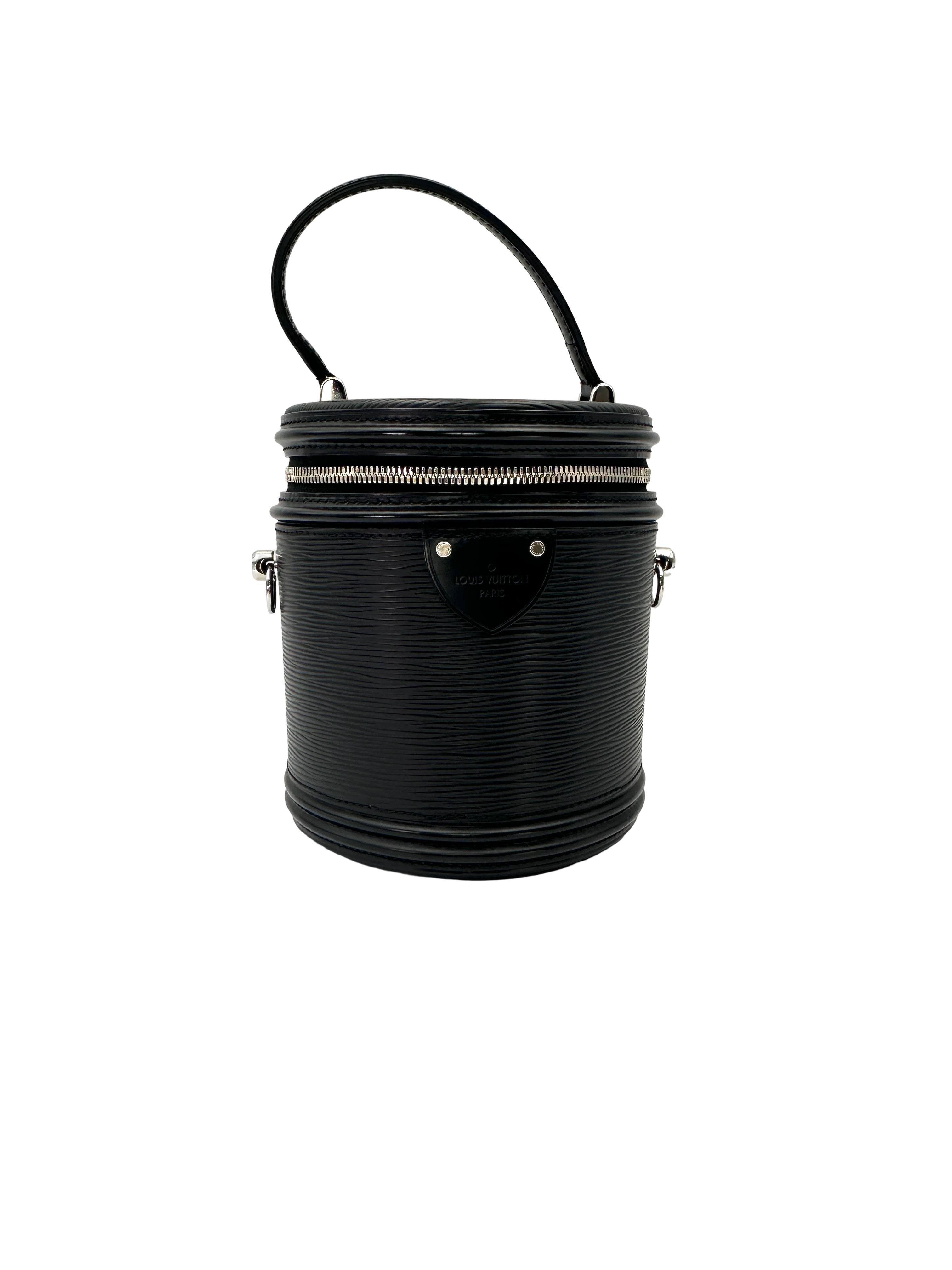 Louis Vuitton Black Epi Leather Cannes Bag LV3303