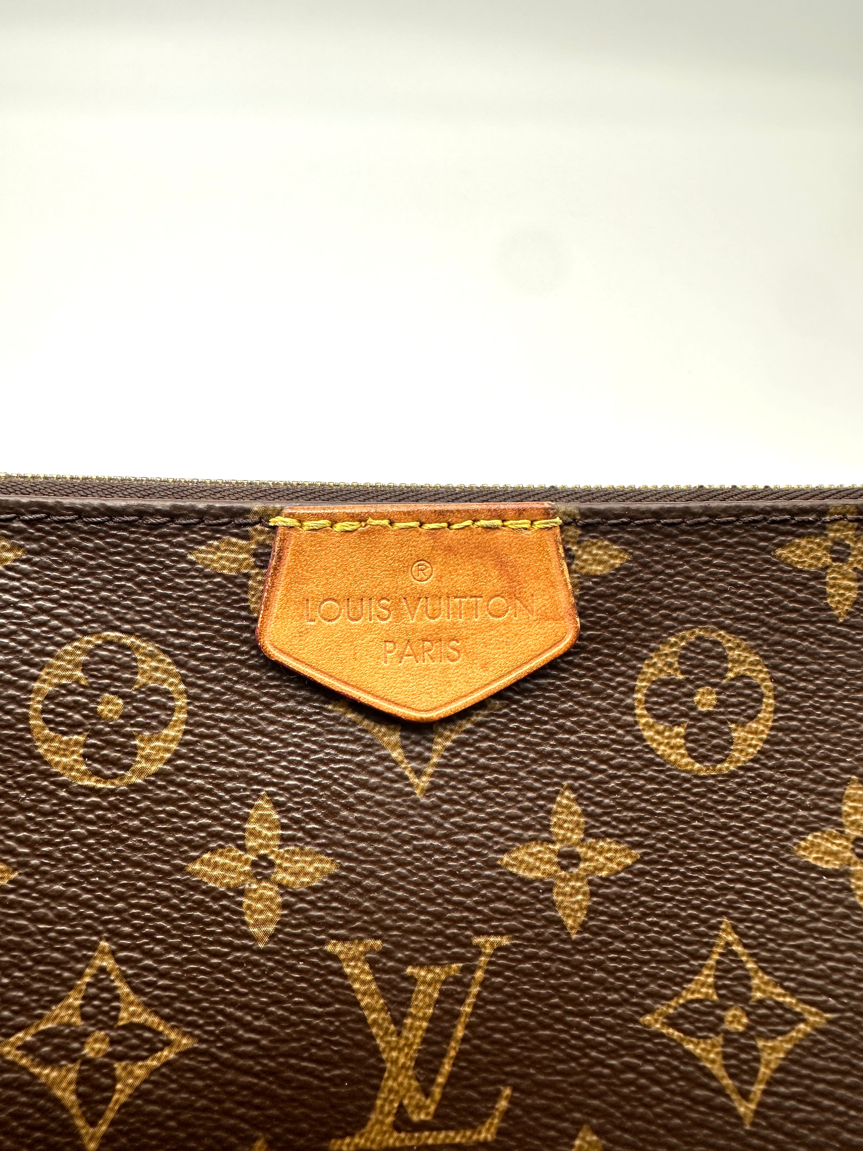 Louis Vuitton Brown Monogram Canvas Multi Pochette Accessoires LV3304