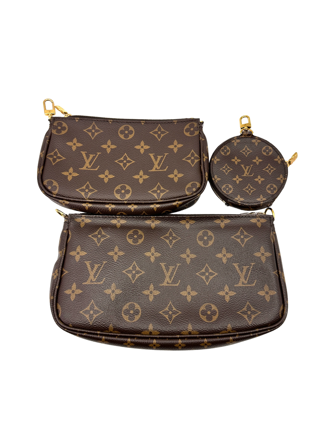 Louis Vuitton Brown Monogram Canvas Multi Pochette Accessoires LV3304