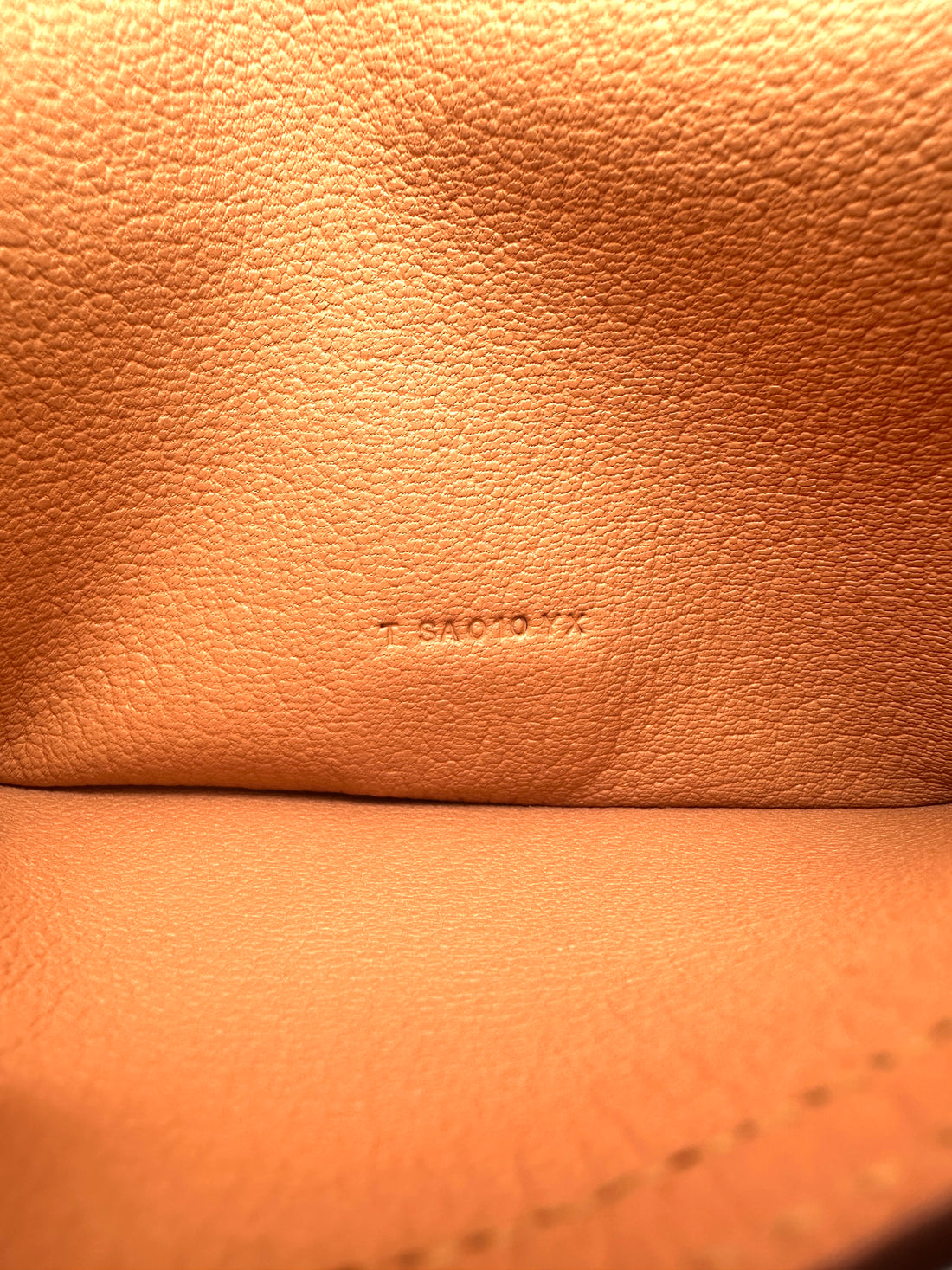 Hermes Bearn Compact Pink Ostrich Leather Wallet HR166