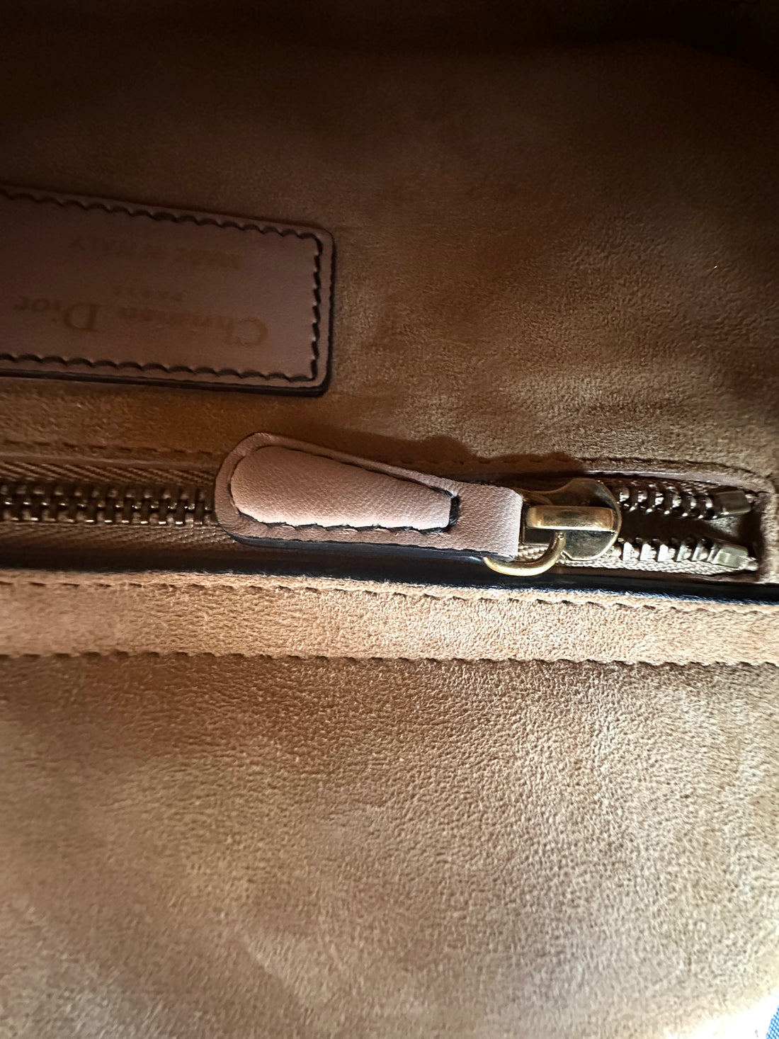 Christian Dior Lady Dior Beige Cannage Studs Leather Handle Bag DR916