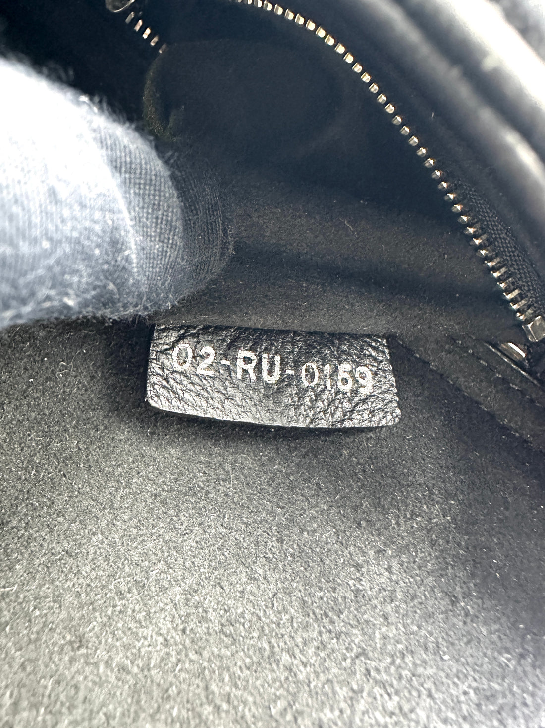Christian Dior Lady Dior Black Cannage Leather Handle Bag DR919