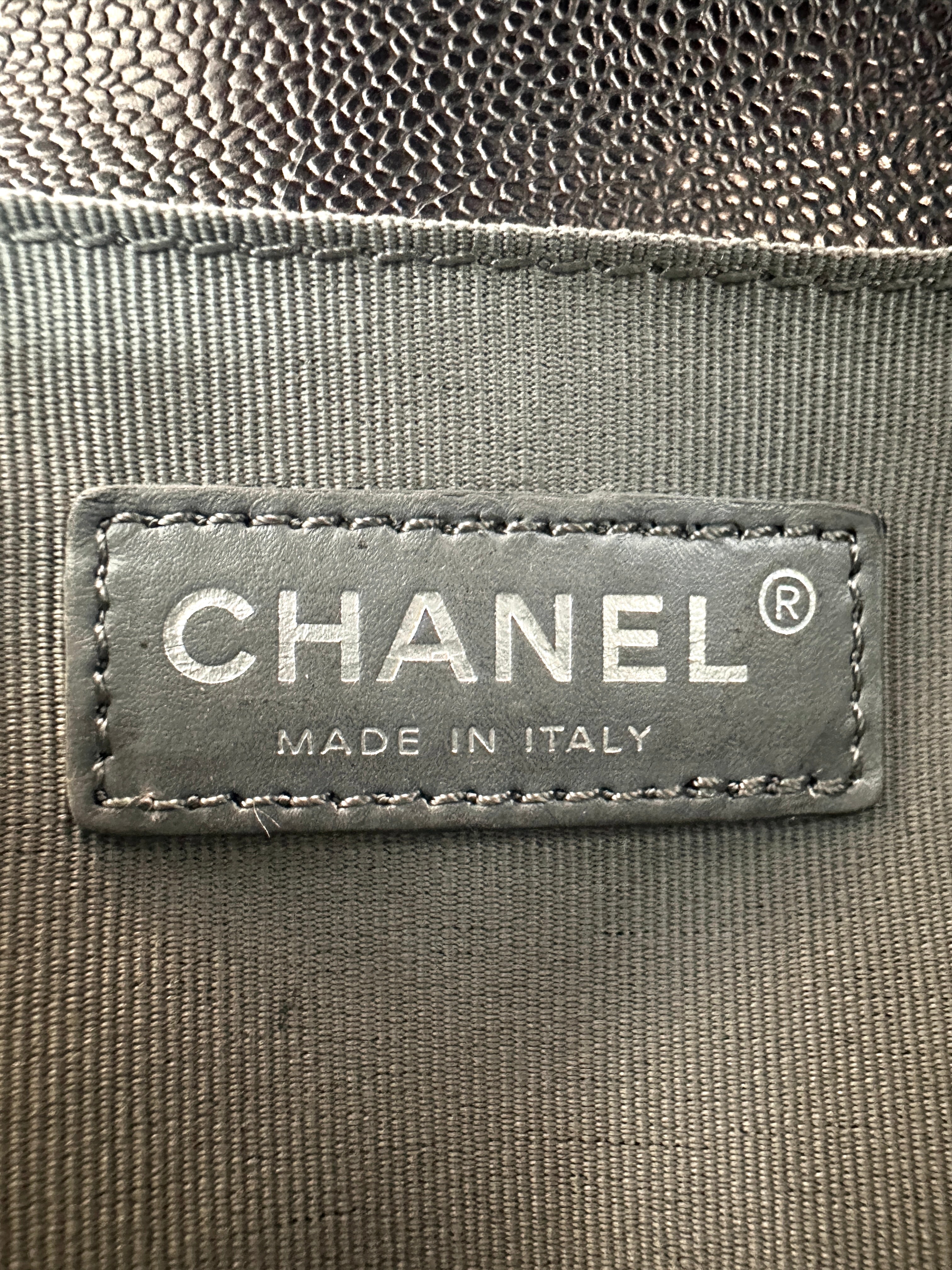 Chanel LeBoy Black Quilted Leather Flap Bag With Silver Buckle(18***03) CC2530