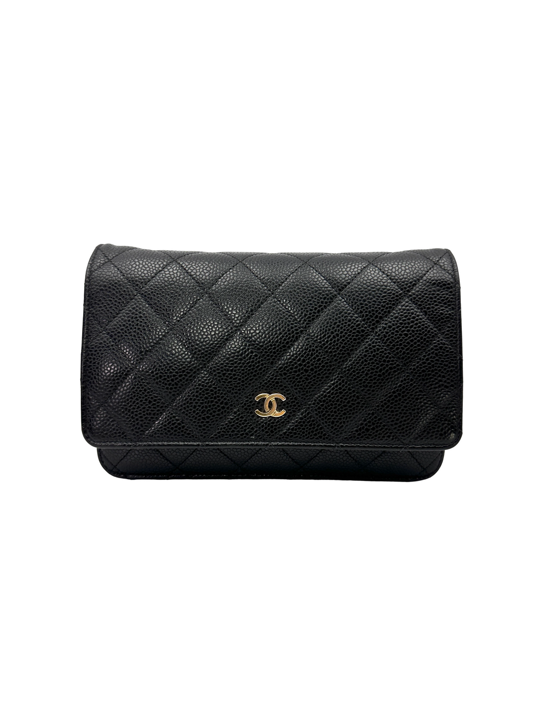 Chanel Black Quilted Leather Wallet On Chain(19***05) CC2529