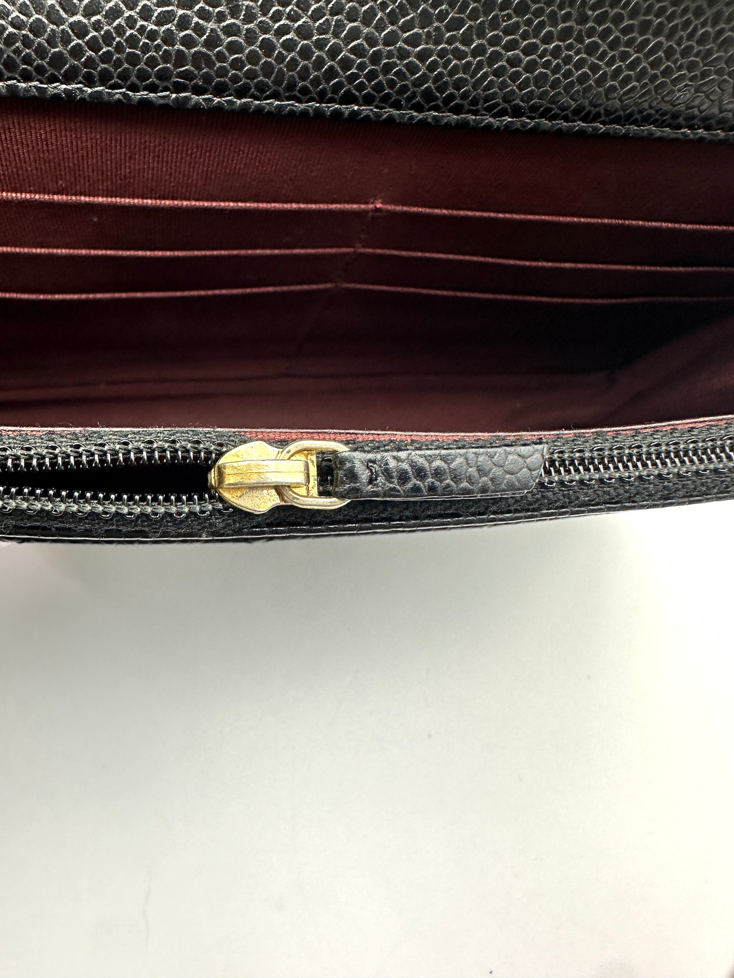 Chanel Black Quilted Leather Wallet On Chain(19***05) CC2529