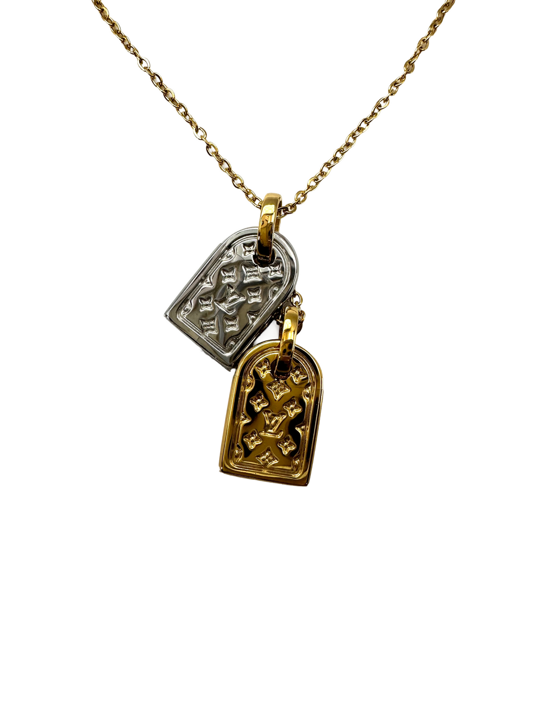 Louis Vuitton Nanogram Necklace,M63141 LE1213 LVN06