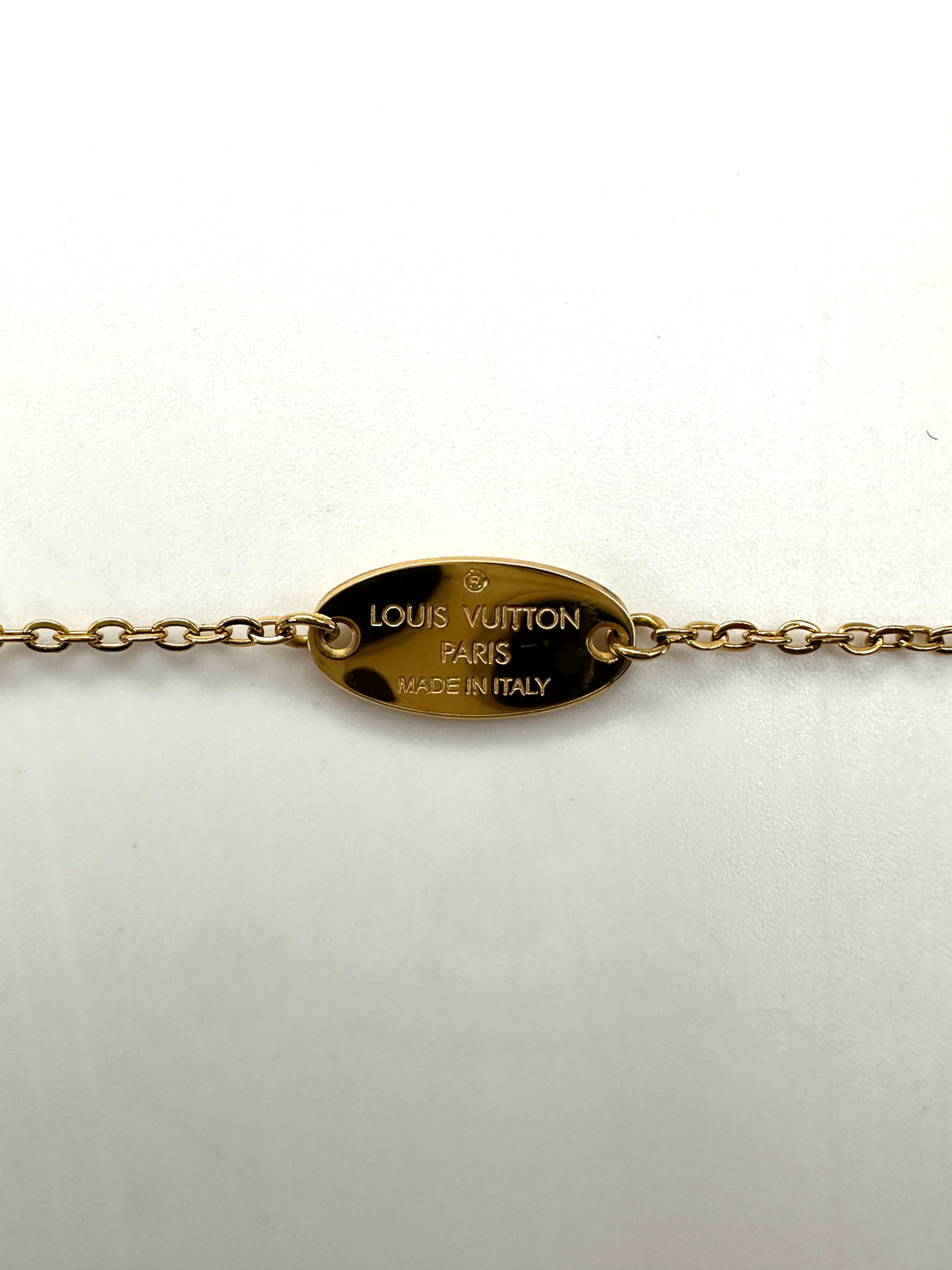 Louis Vuitton Nanogram Necklace,M63141 LE1213 LVN06