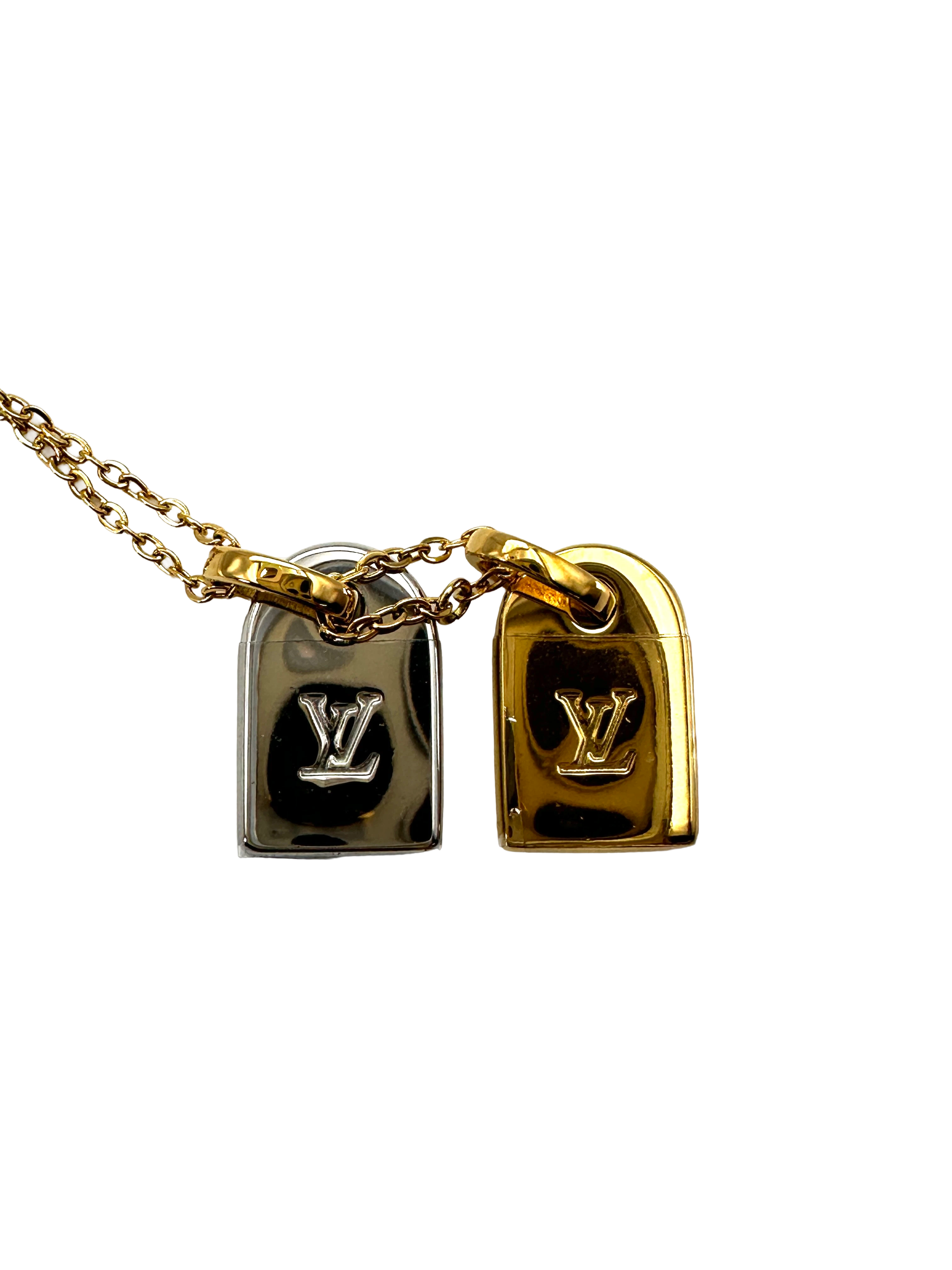 Louis Vuitton Nanogram Necklace,M63141 LE1213 LVN06