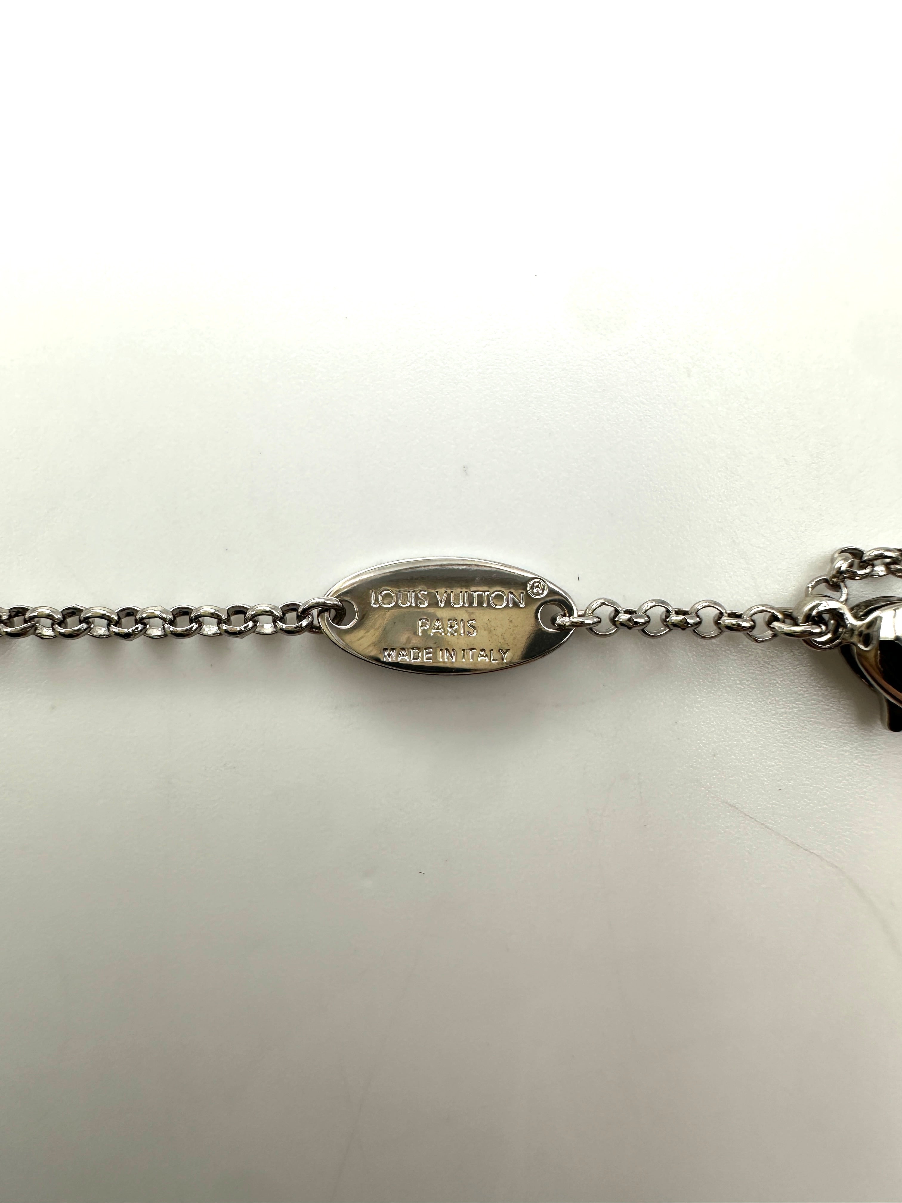 Louis Vuitton Lady LV Double Necklace,M02515 TE3234 LVN05
