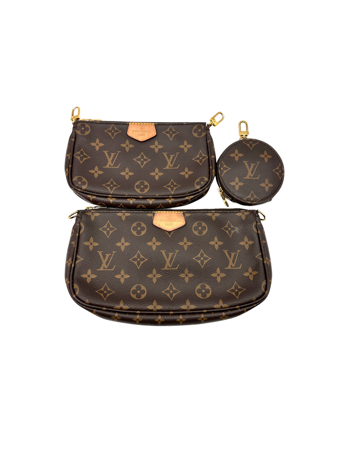 Louis Vuitton Brown Monogram Canvas Multi Pochette Accessoires LV3309