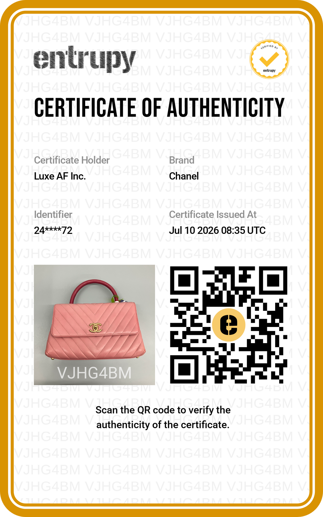 Chanel CoCo Handle Pink Chevron Quilted Leather Shoulder Bag(24***72) CC2534