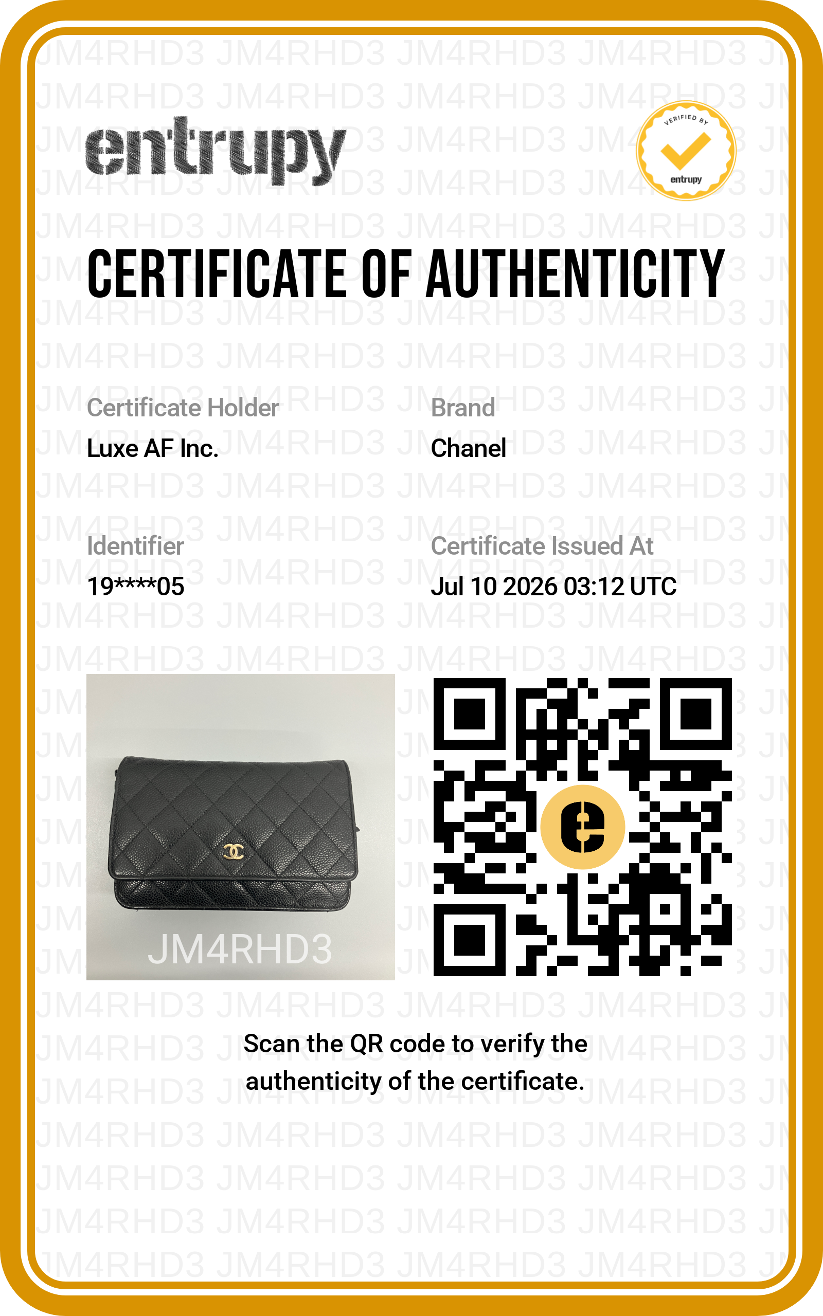 Chanel Black Quilted Leather Wallet On Chain(19***05) CC2529