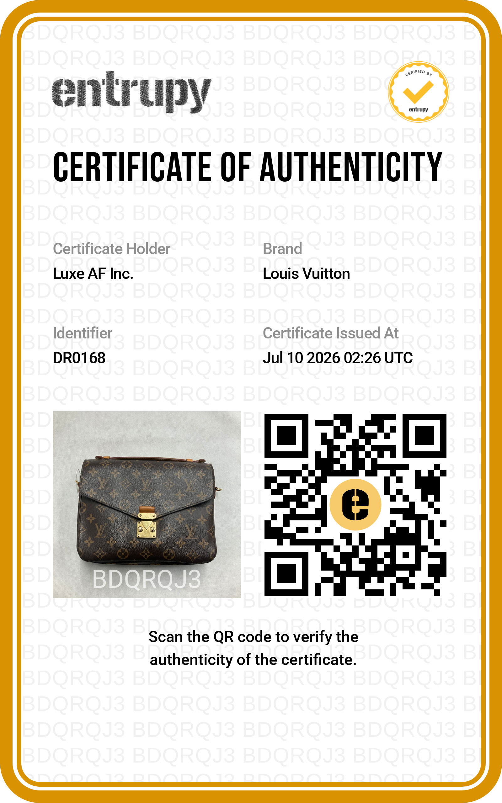 Louis Vuitton Monogram Canvas Pochette Metis LV3302