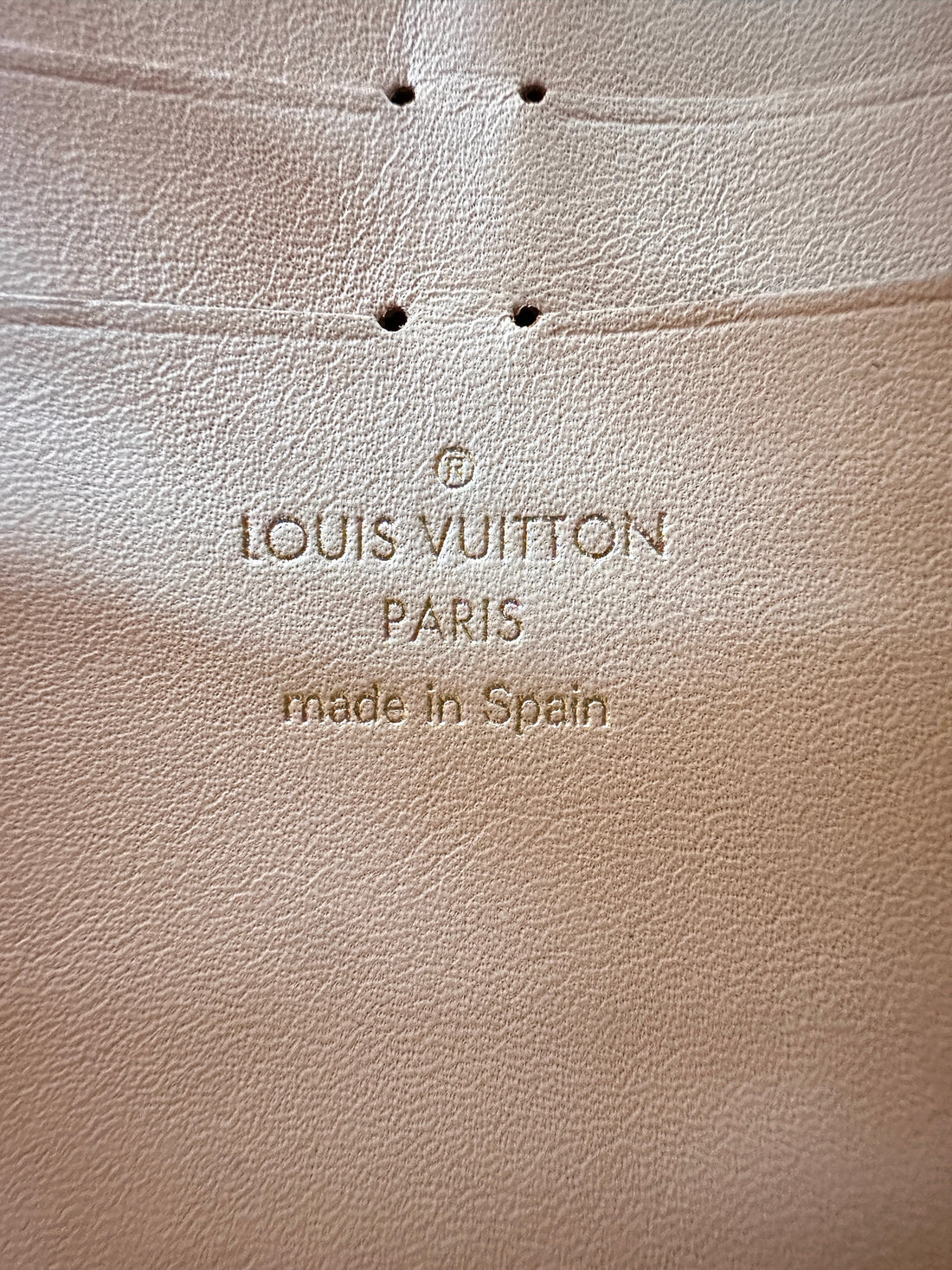 Louis Vuitton Vavin Damier Ebene & Beige Leather Shoulder Bag LV3310