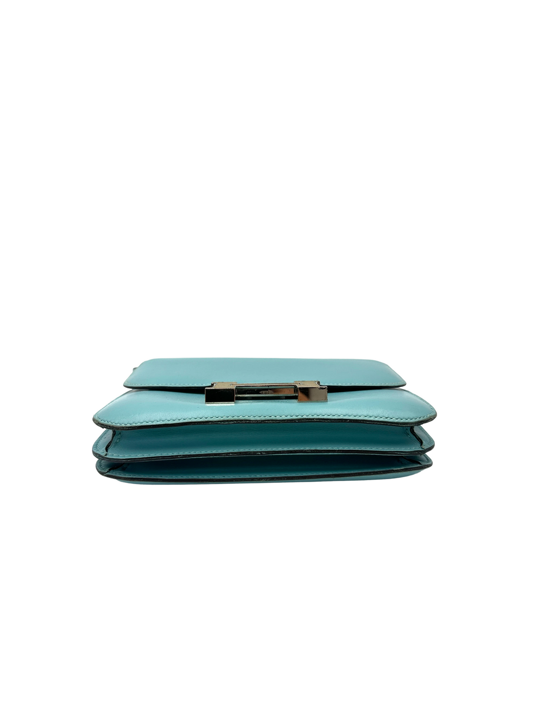 Hermes Constance19 Blue Leather Flap Bag HR169