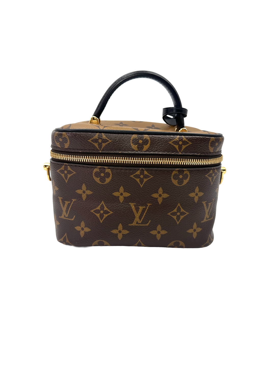 Louis Vuitton Vanity PM Monogram Reverse Canvas Handle Bag LV3311