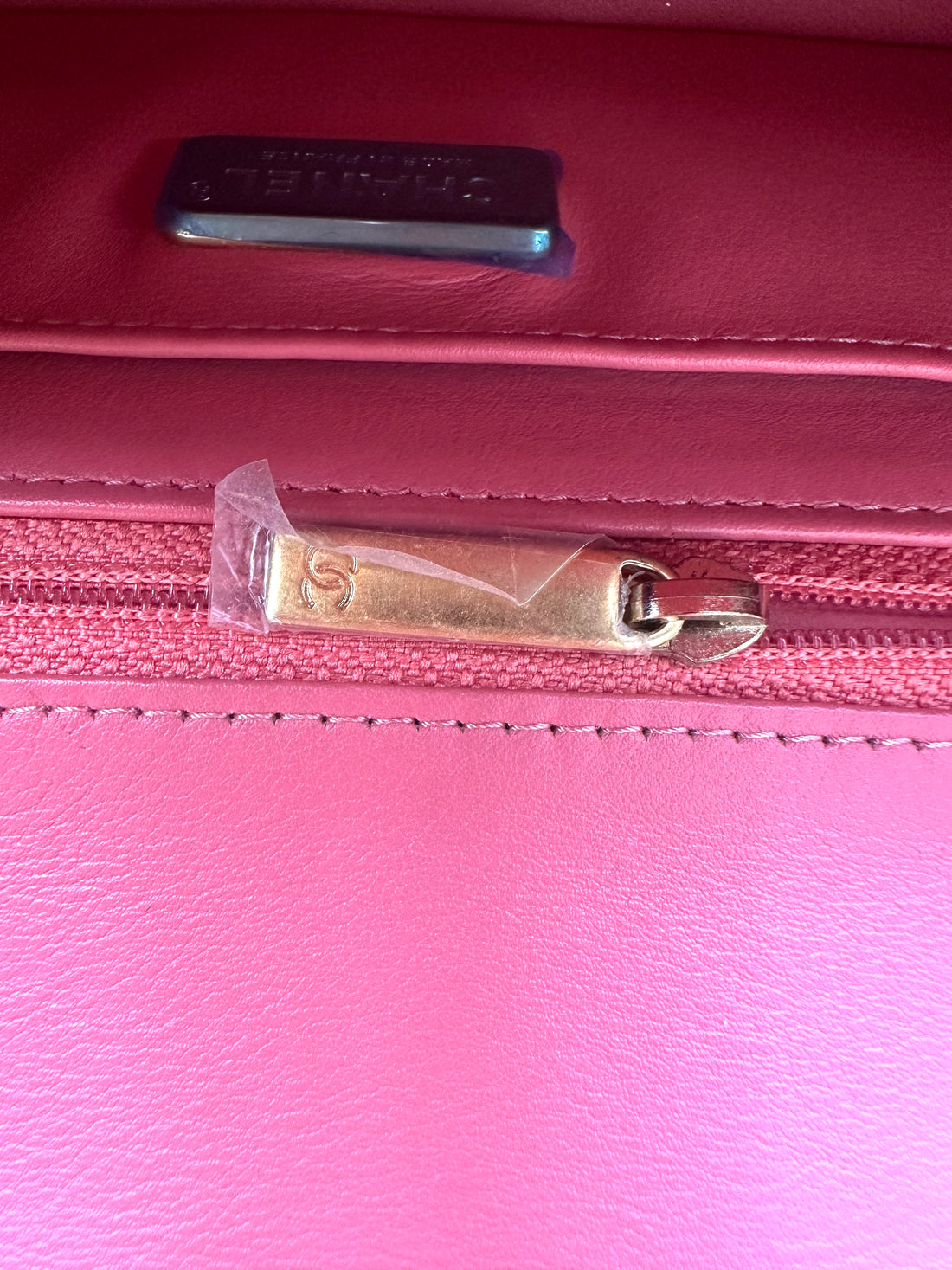 Chanel Classic Flap Pink Python Leather Mini Shoulder Bag(20***93) CC2537