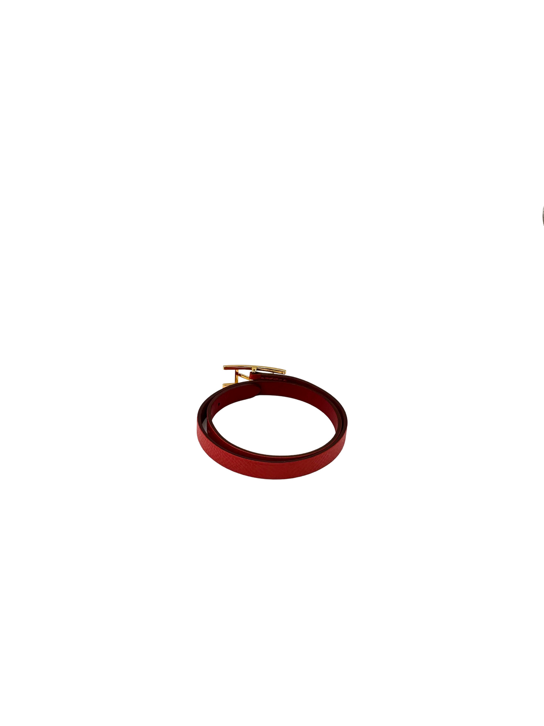 Hermes Behapi Double Tour Red Bracelet HR175