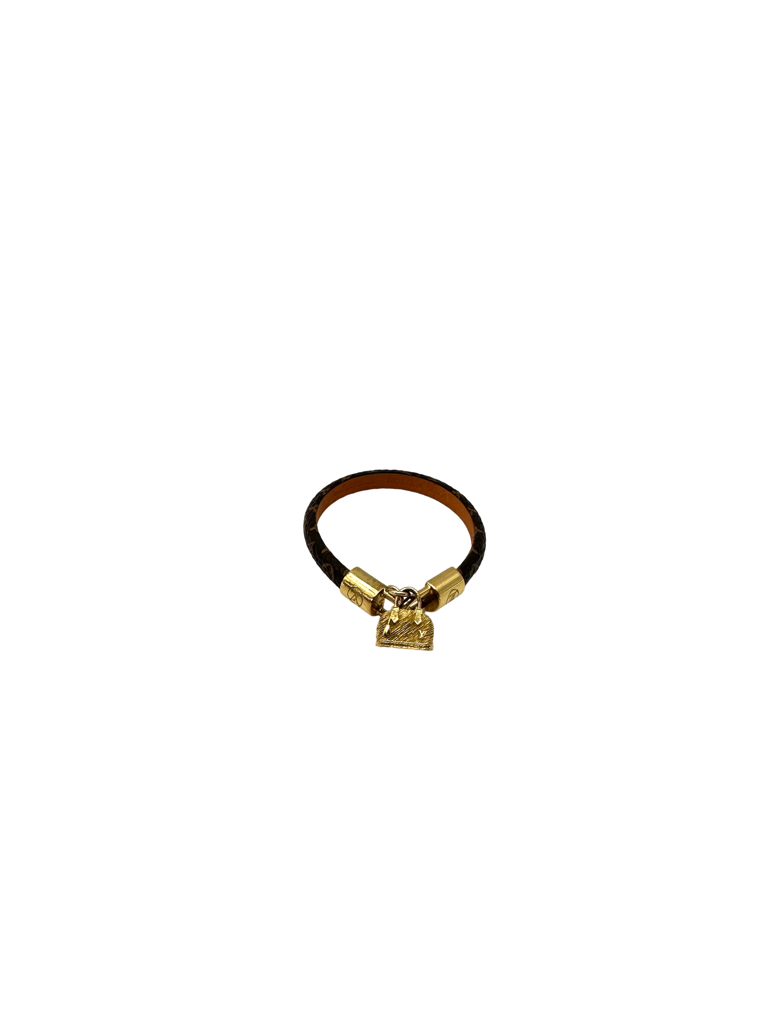 Louis Vuitton Monogram Canvas Lock It Bracelet LV3315