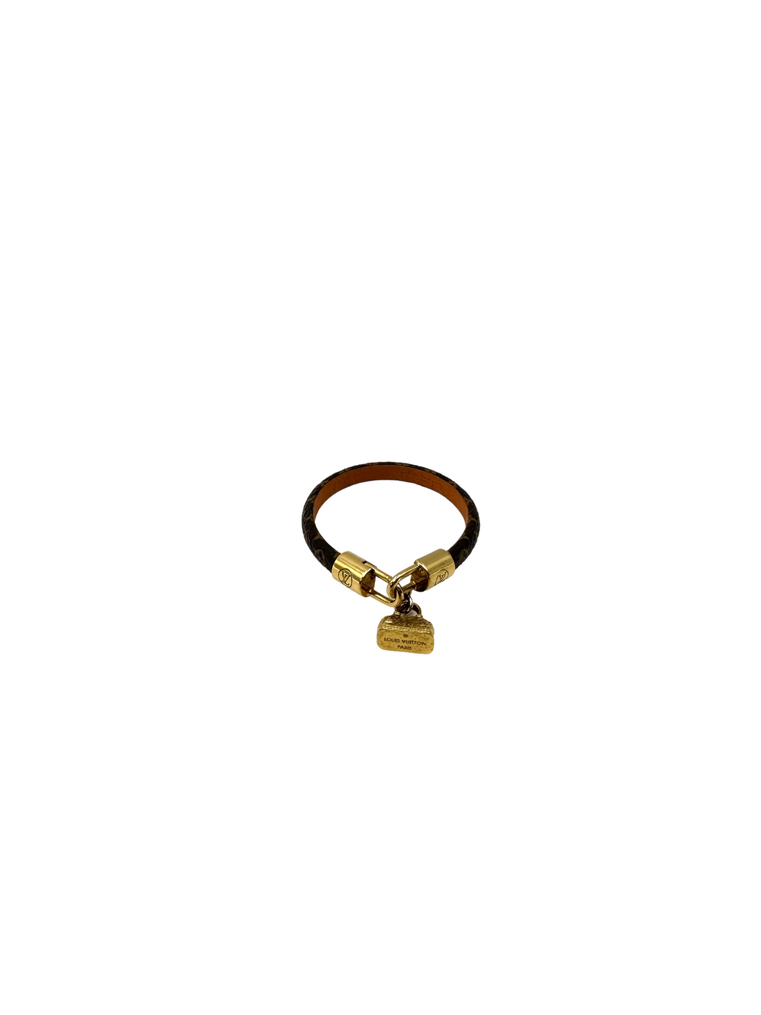 Louis Vuitton Monogram Canvas Lock It Bracelet LV3315
