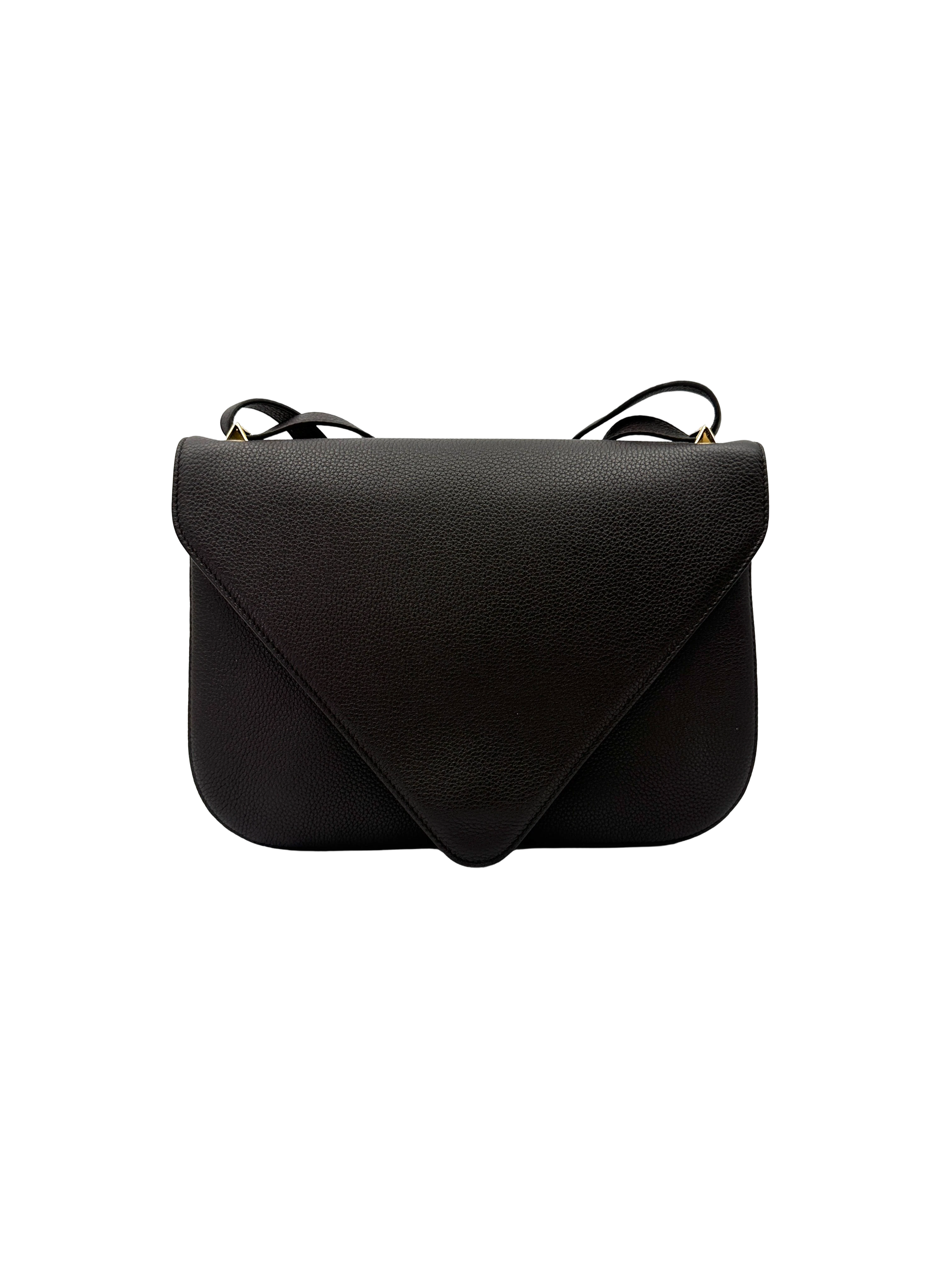 Bottega Veneta Mount Black Leather Shoulder Bag BV140