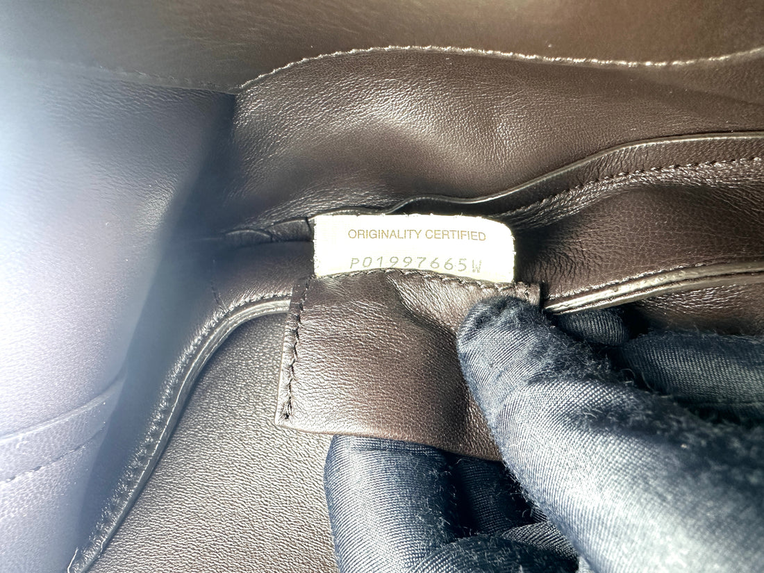 Bottega Veneta Mount Black Leather Shoulder Bag BV140