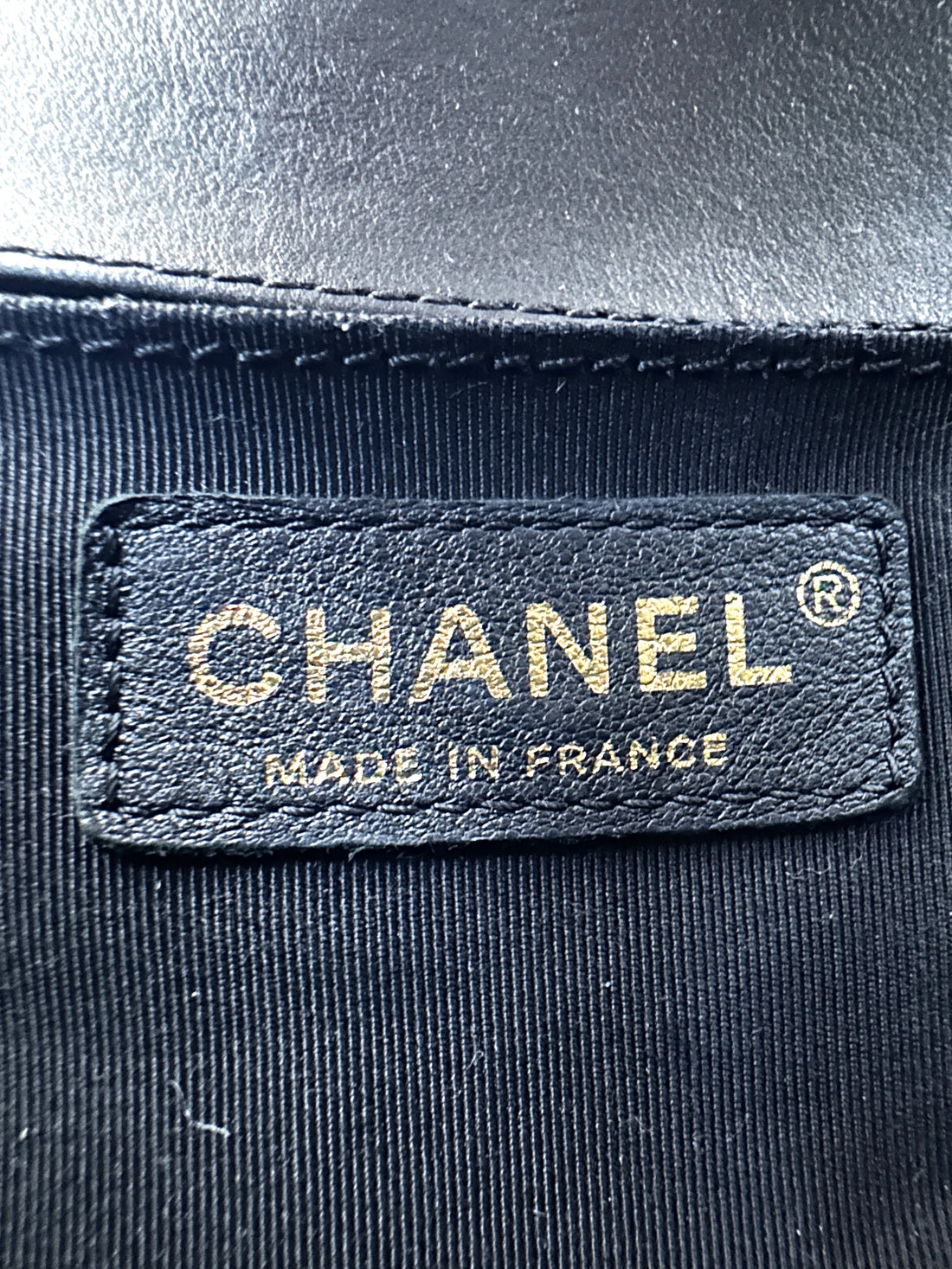Chanel LeBoy Black Quilted Leather Small Size Flap Bag(22***52) CC2543