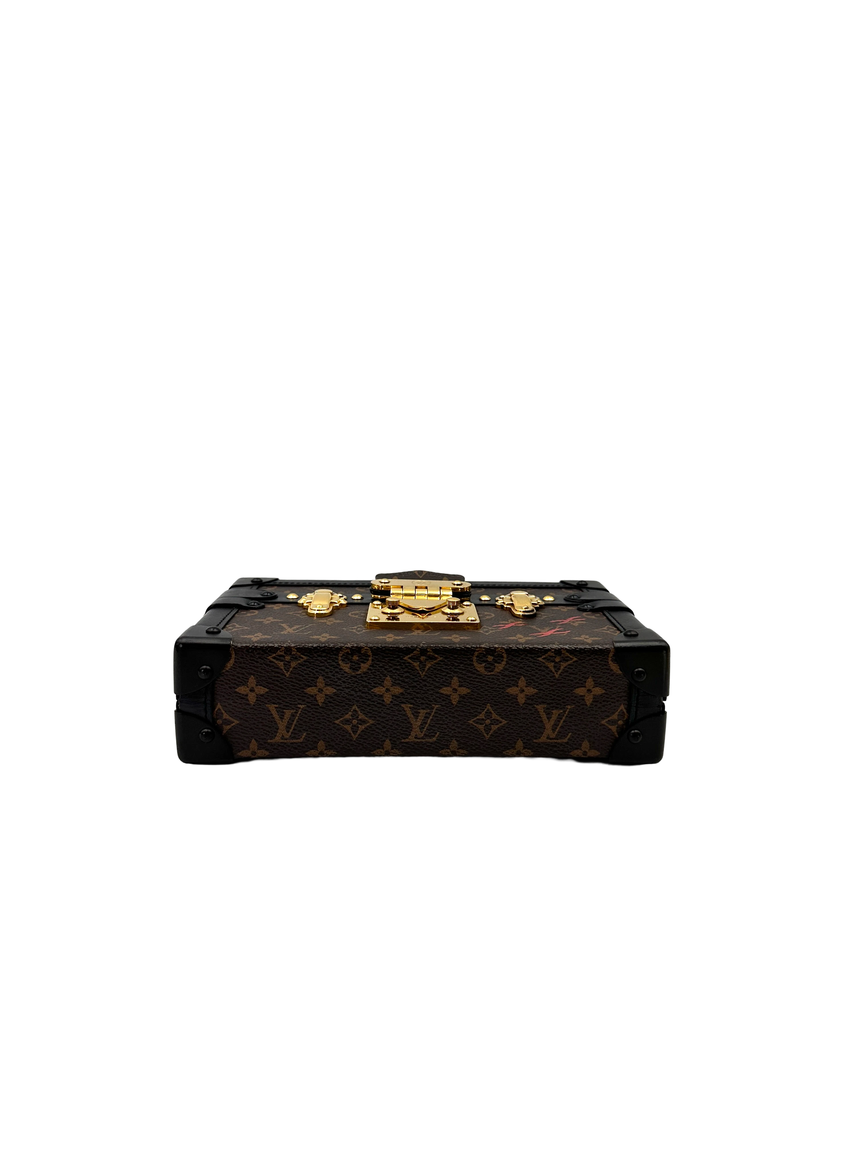 Louis Vuitton Petite Malle Monogram Canvas Shoulder Bag LV3320