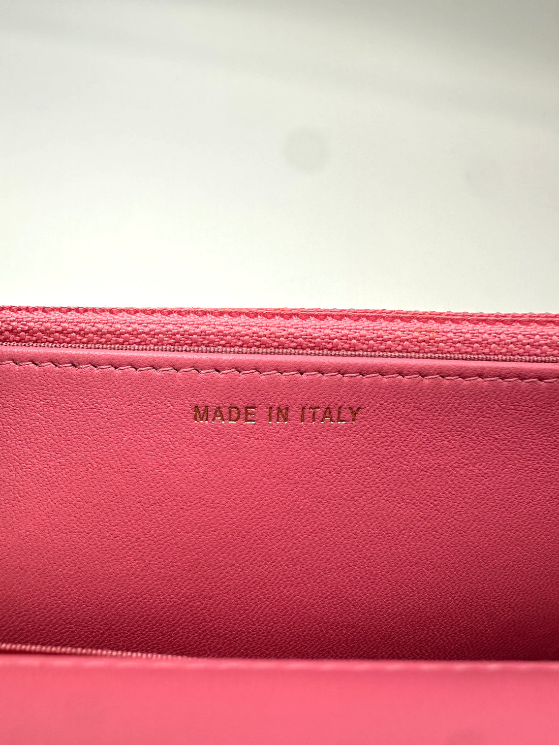 Chanel Trendy Pink Quilted Leather Wallet On Chain(29***71) CC2541