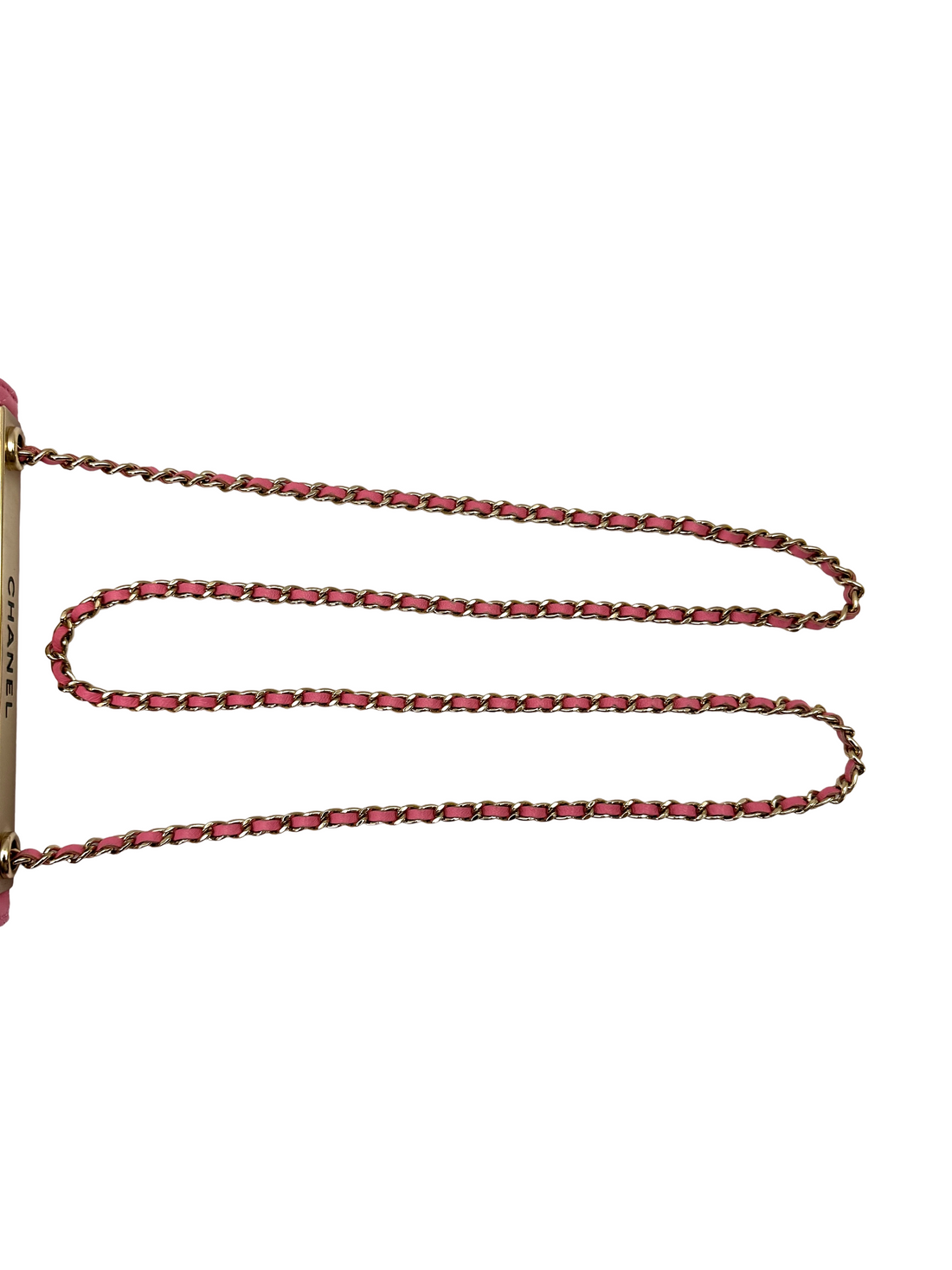 Chanel Trendy Pink Quilted Leather Wallet On Chain(29***71) CC2541