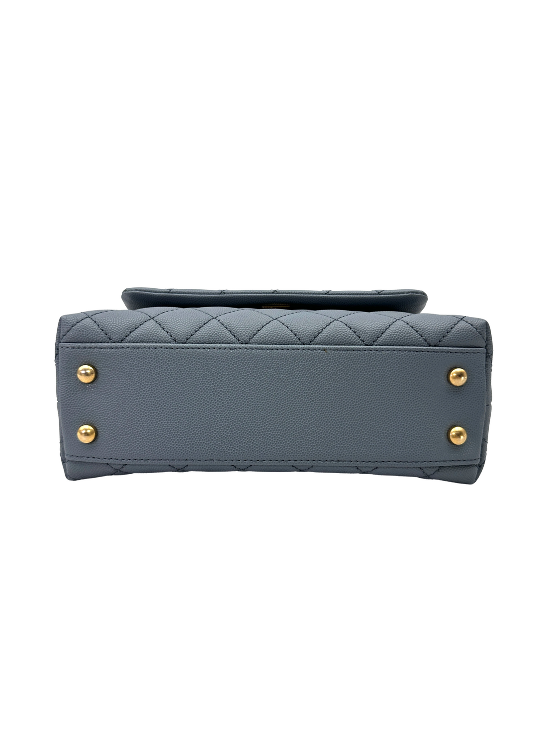 Chanel CoCo Handle Blue Quilted Leather Small Size Shoulder Bag(27***25) CC2545