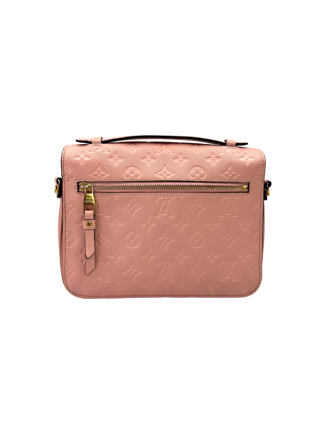 Louis Vuitton Pink Monogram Empreinte Leather Pochette Metis LV3321