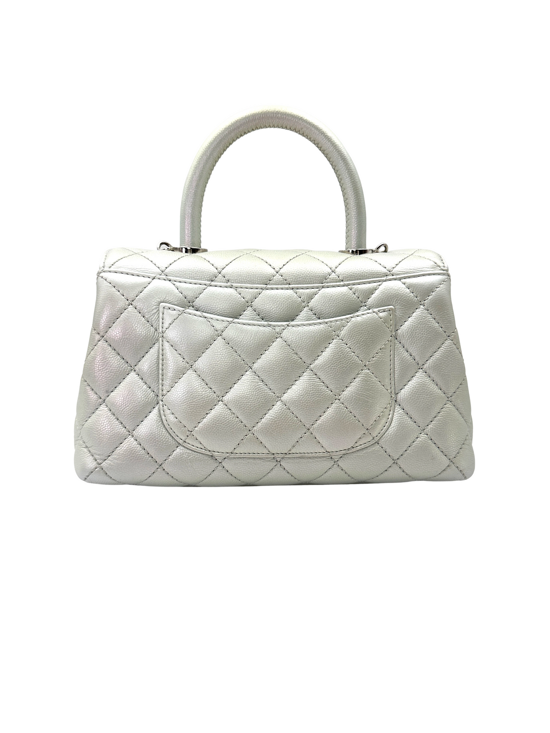 Chanel CoCo Handle Iridescent Quilted Leather Small Size Shoulder Bag(EU***C2) CC2548