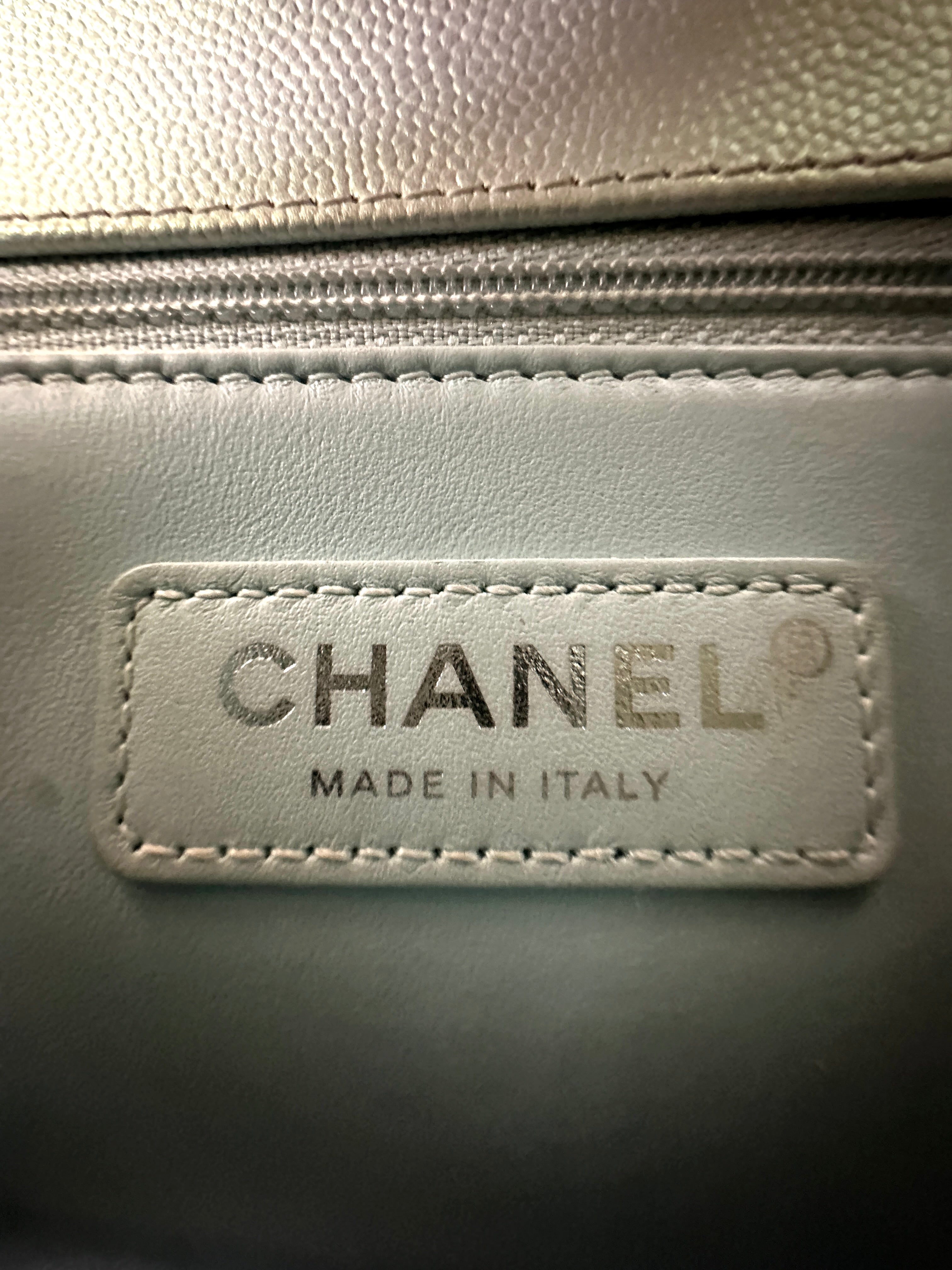 Chanel CoCo Handle Iridescent Quilted Leather Small Size Shoulder Bag(EU***C2) CC2548