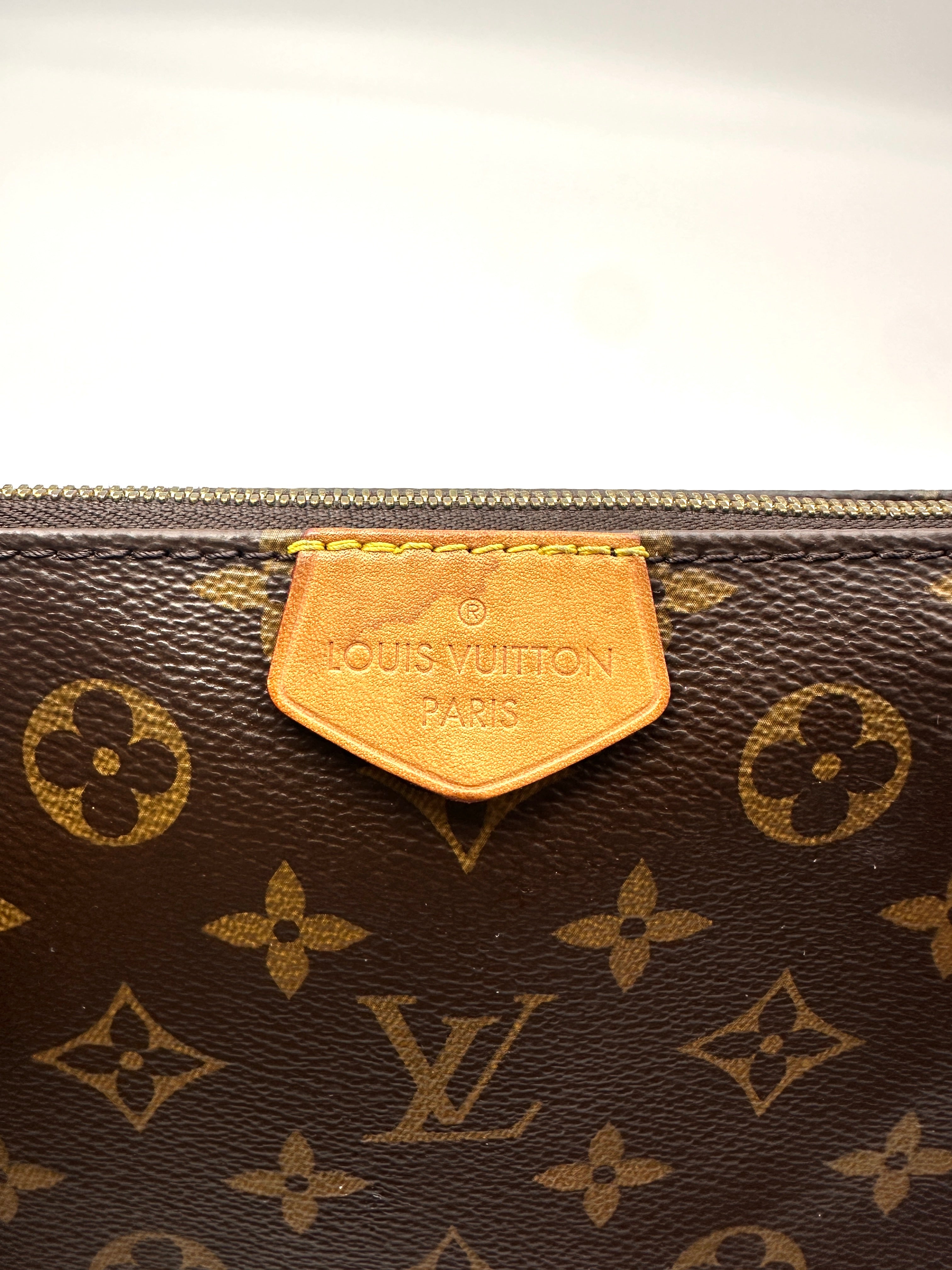 Louis Vuitton Brown Monogram Canvas Multi Pochette Accessoires LV3322