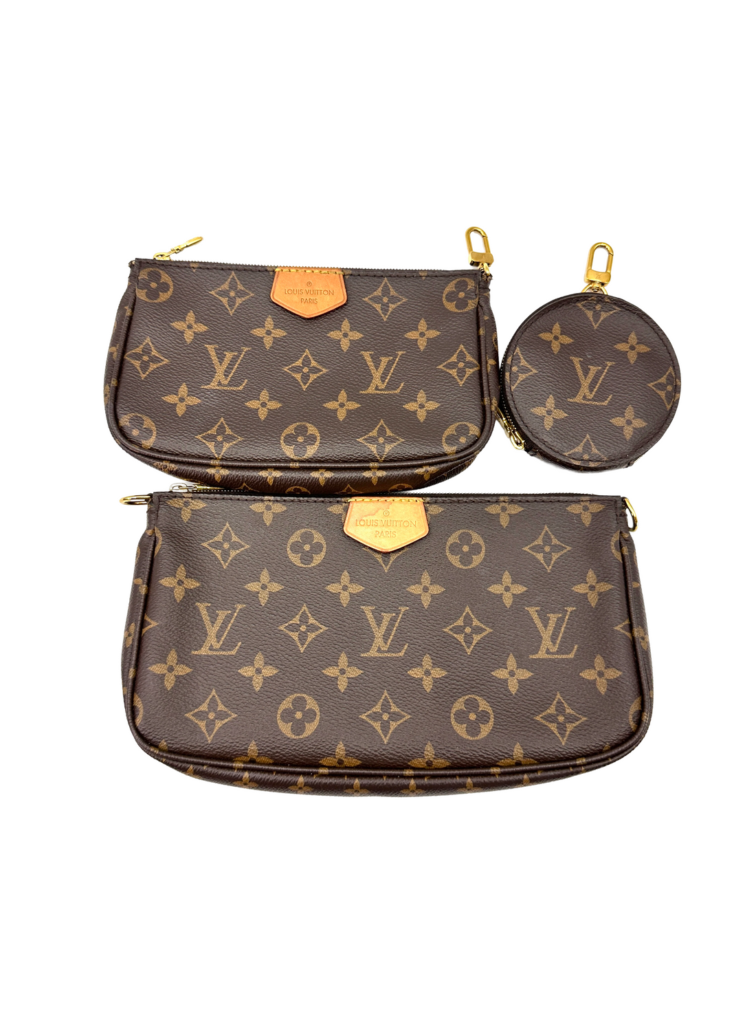 Louis Vuitton Brown Monogram Canvas Multi Pochette Accessoires LV3322