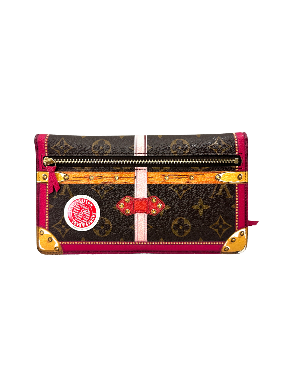 Louis Vuitton Monogram Summer Trunks Weekend Pochette Clutch LV3327
