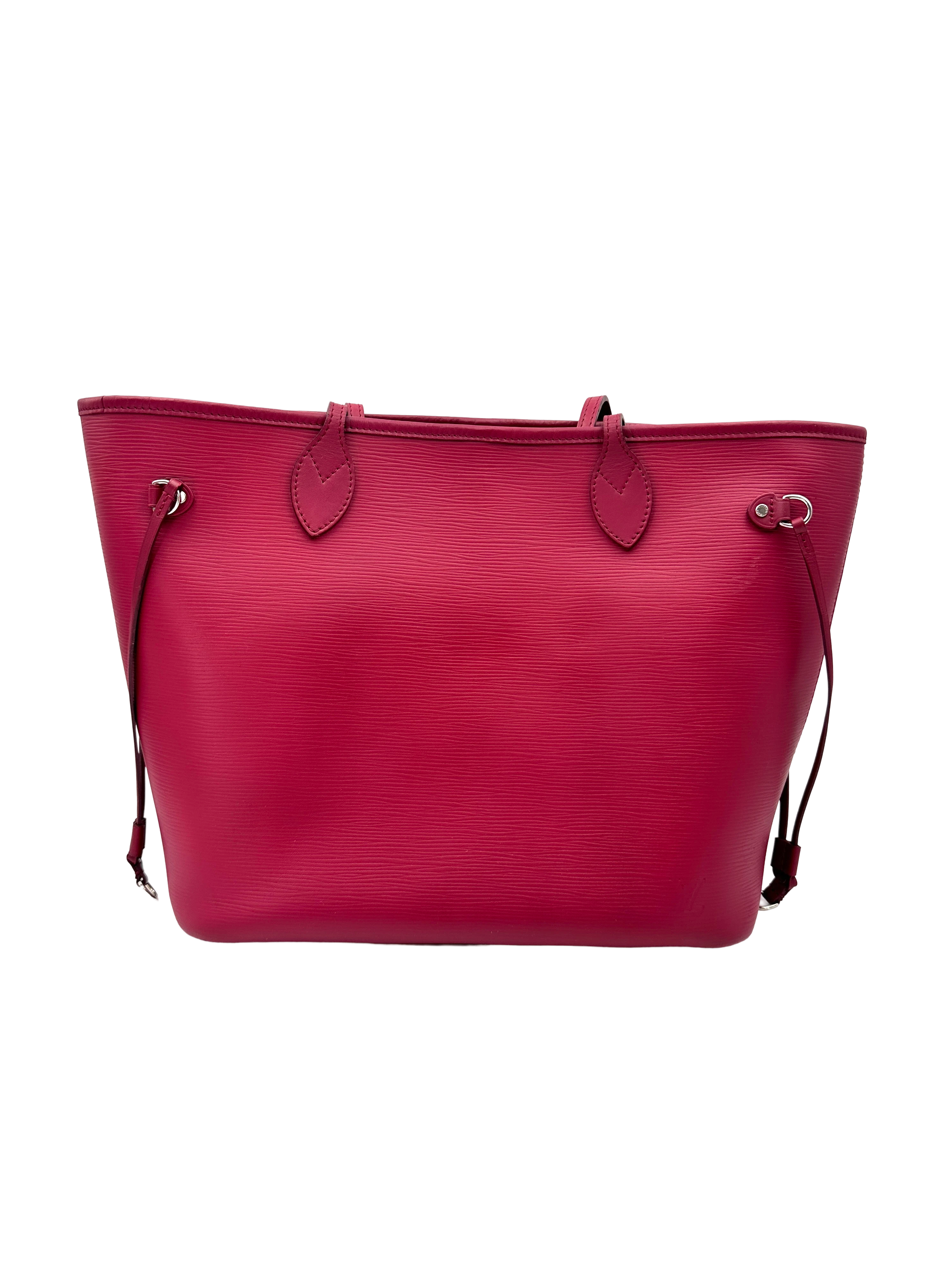 Louis Vuitton Neverfull MM Pink Epi Leather Handle Bag LV3335
