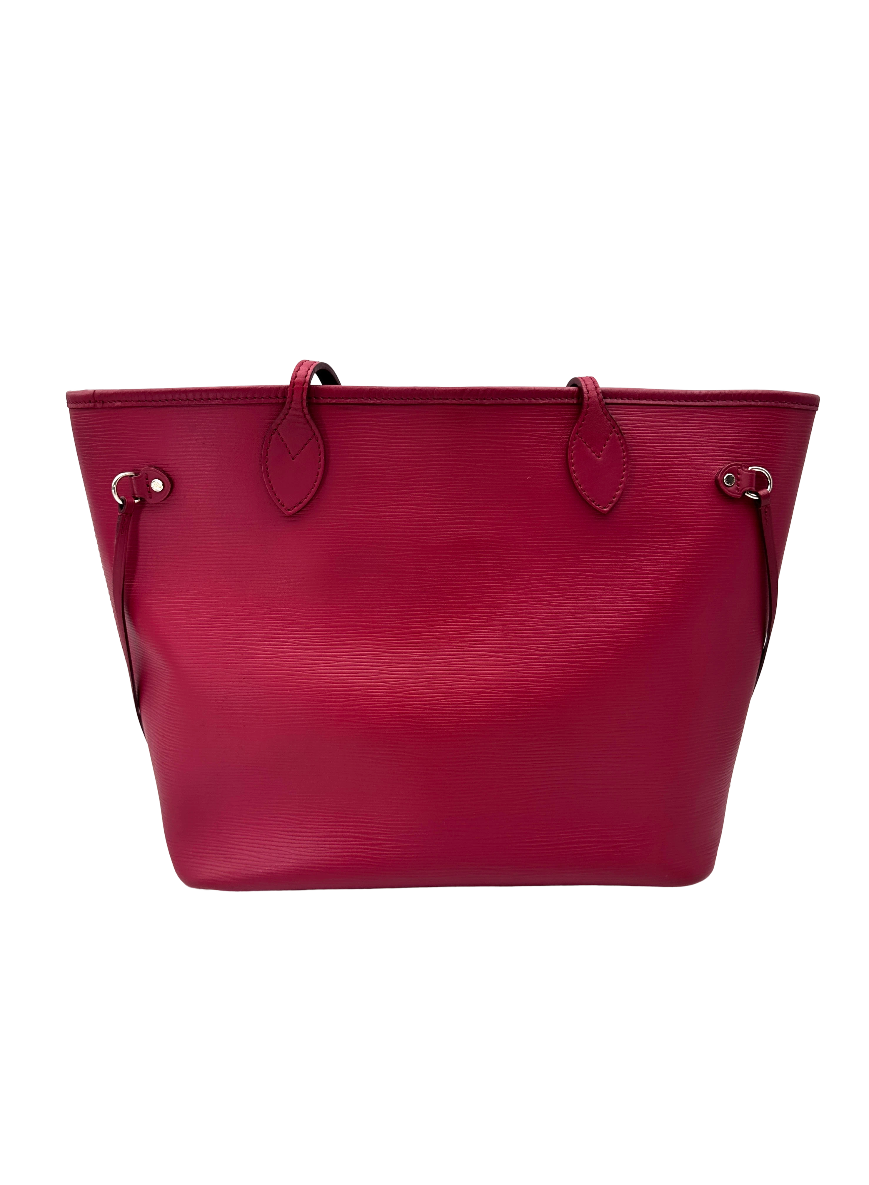 Louis Vuitton Neverfull MM Pink Epi Leather Handle Bag LV3335